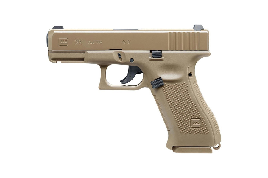 Vzduchová pistole UMAREX Glock 19X CO₂ BLOWBACK