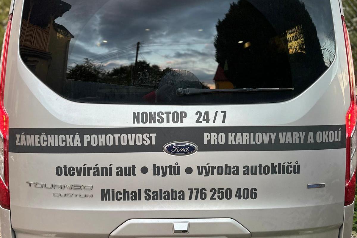 Zámečnická pohotovost a výroba Autoklíču - KV Michal Salaba