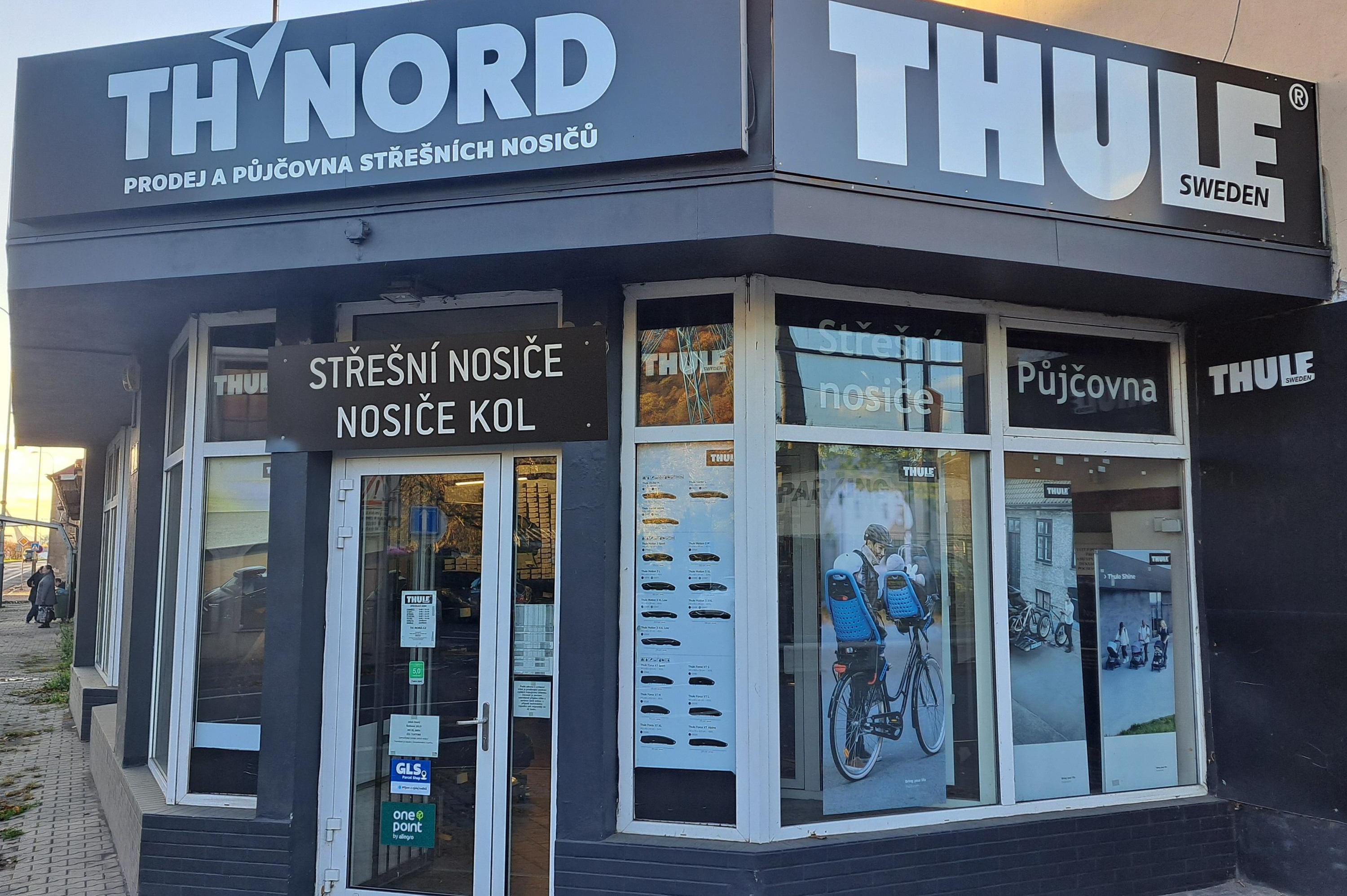 THULENORD Prodej a půjčovna střešních nosičů