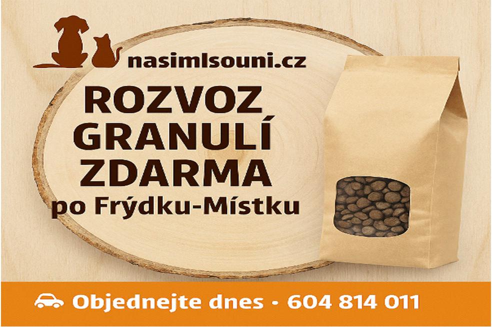 ROZVOZ ZDARMA (Frýdek-Místek) www.nasimlsouni.cz
