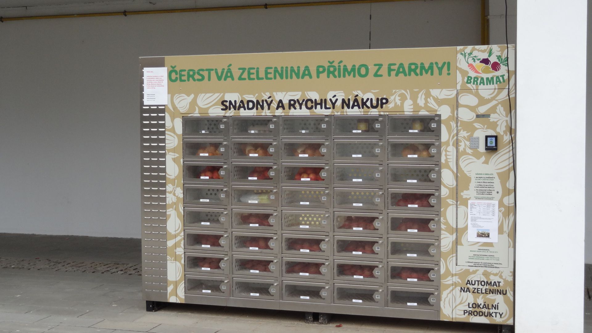 Bramat - automat na zeleninu foto 2