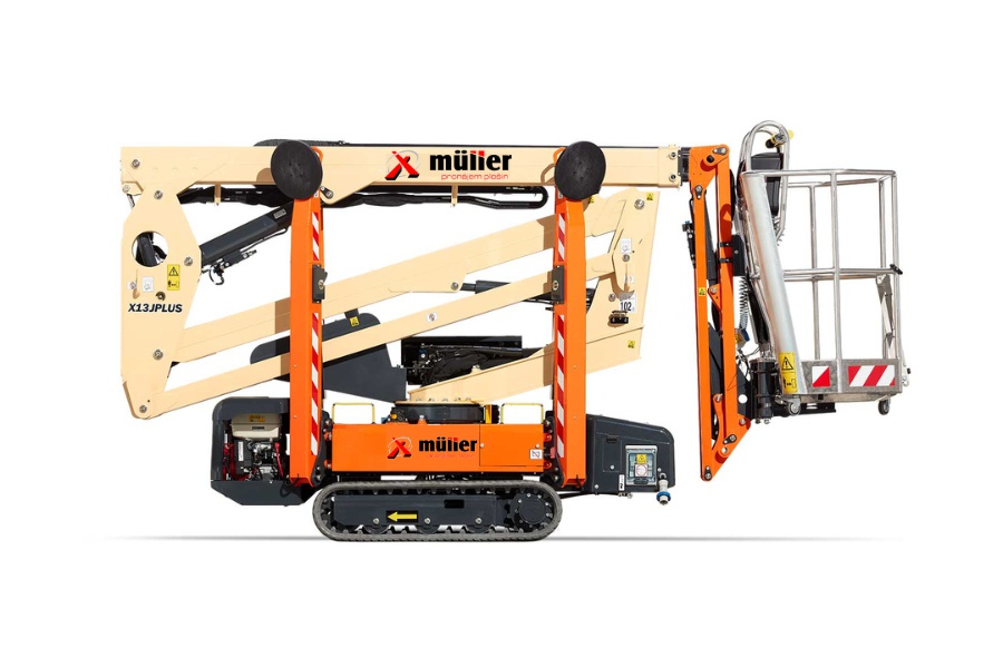 Pronájem pásové plošiny