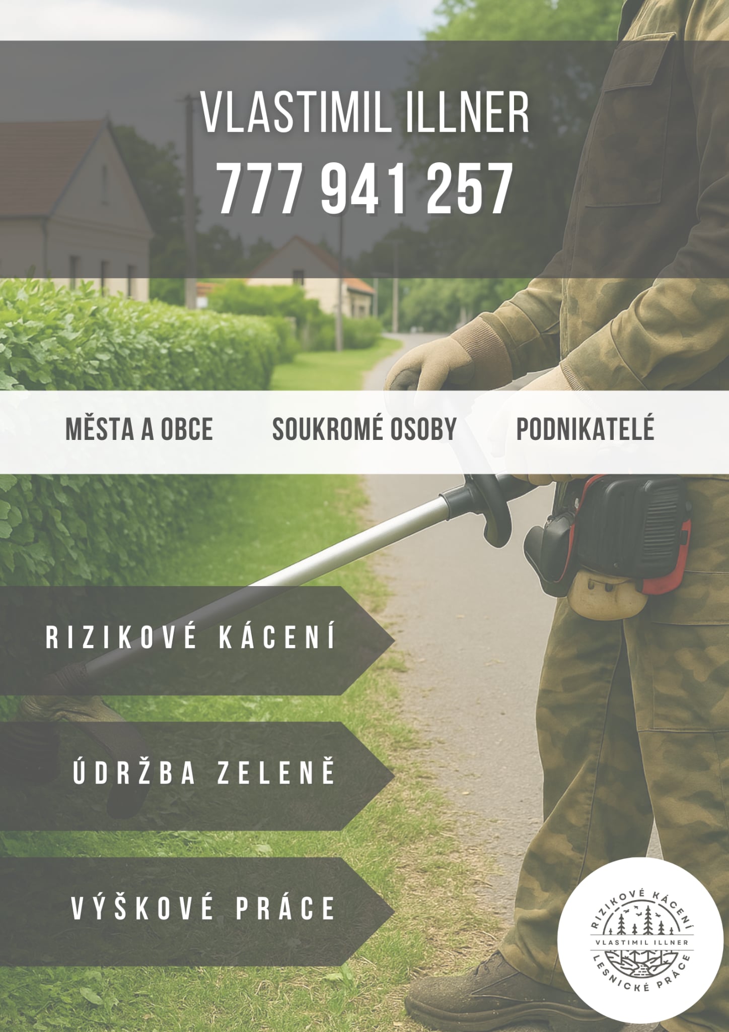 Vlastimil Illner - rizikové kácení foto 2