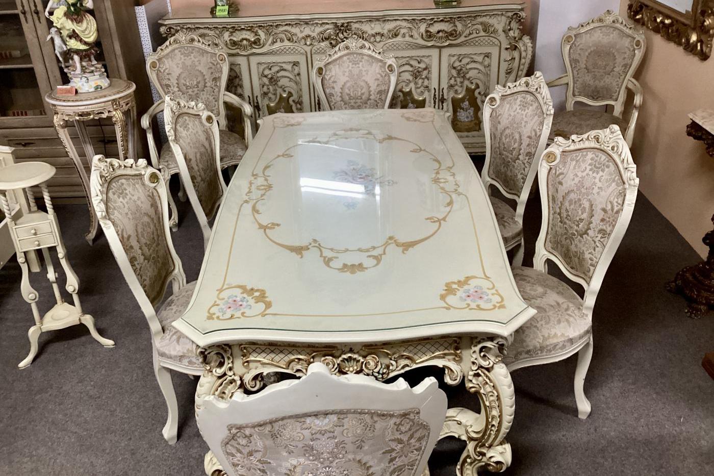 Novinka: Silik barokní jídelní set