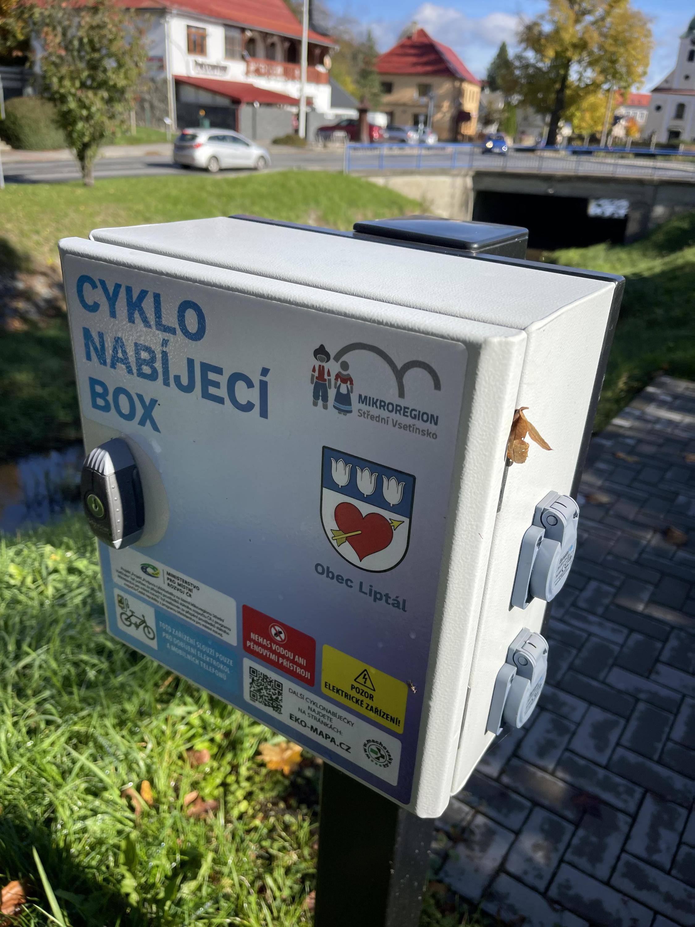 Nabíjecí stanice pro elektrokola Liptál foto 2