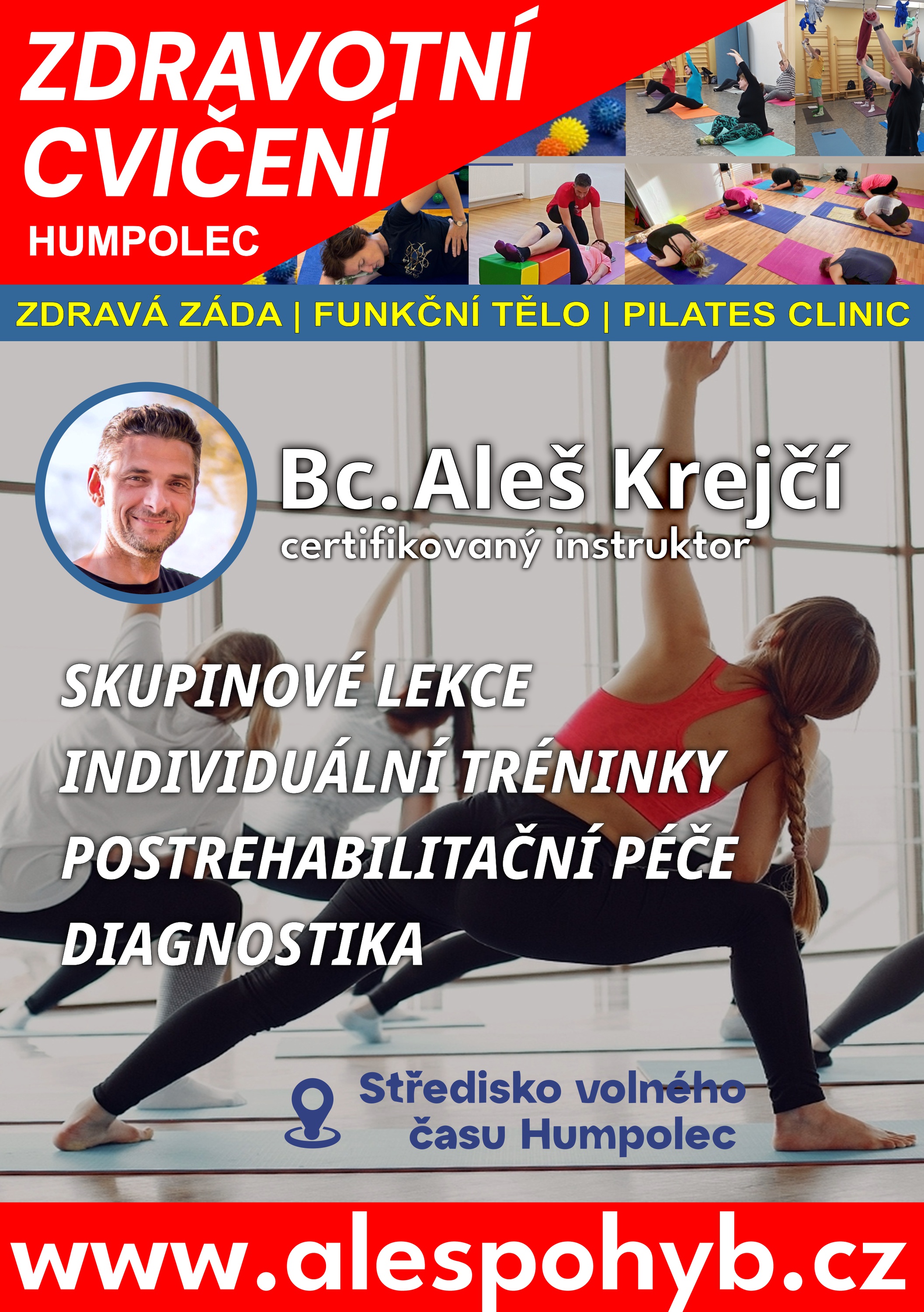 Bc. Aleš Krejčí - zdravotní cvičení a pilates foto 3