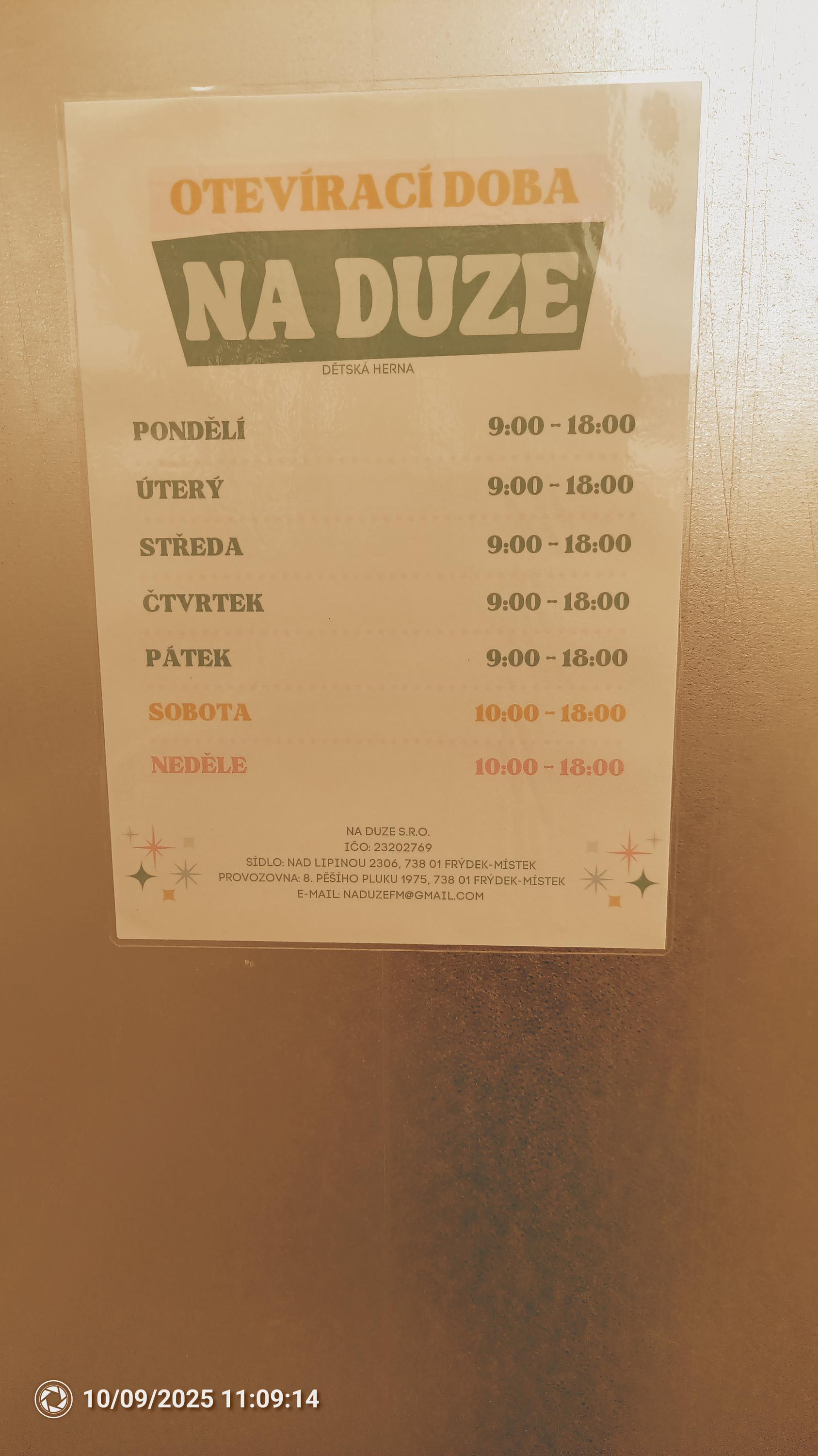 Na Duze - dětská herna foto 2