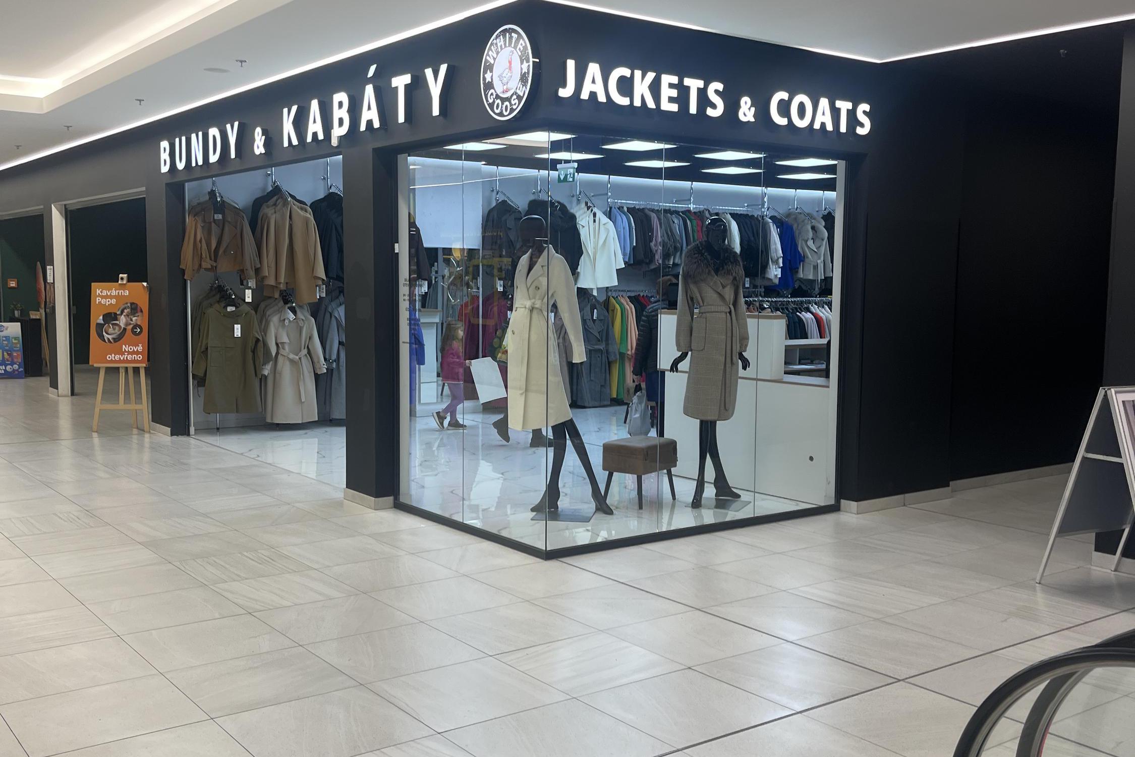 Bundy Kabáty - White Goose