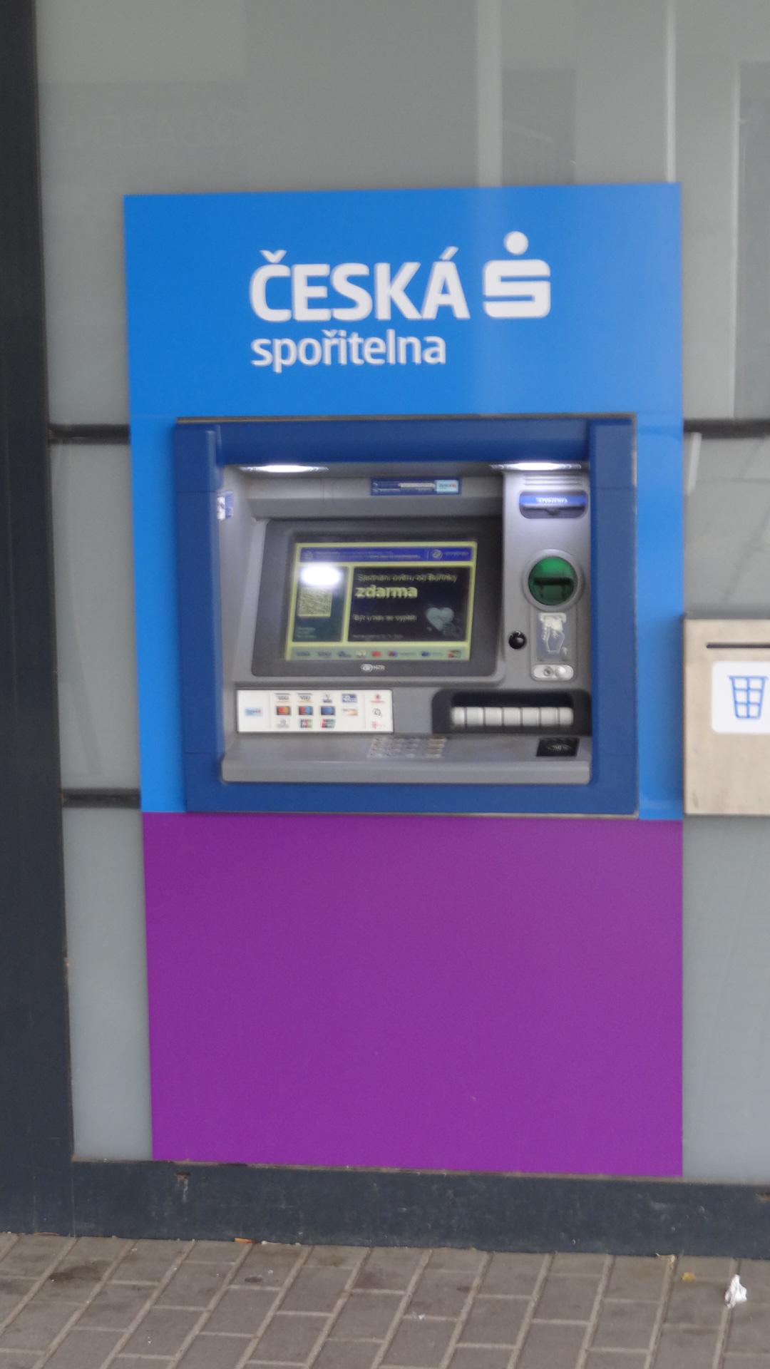 Bankomat České spořitelny foto 3
