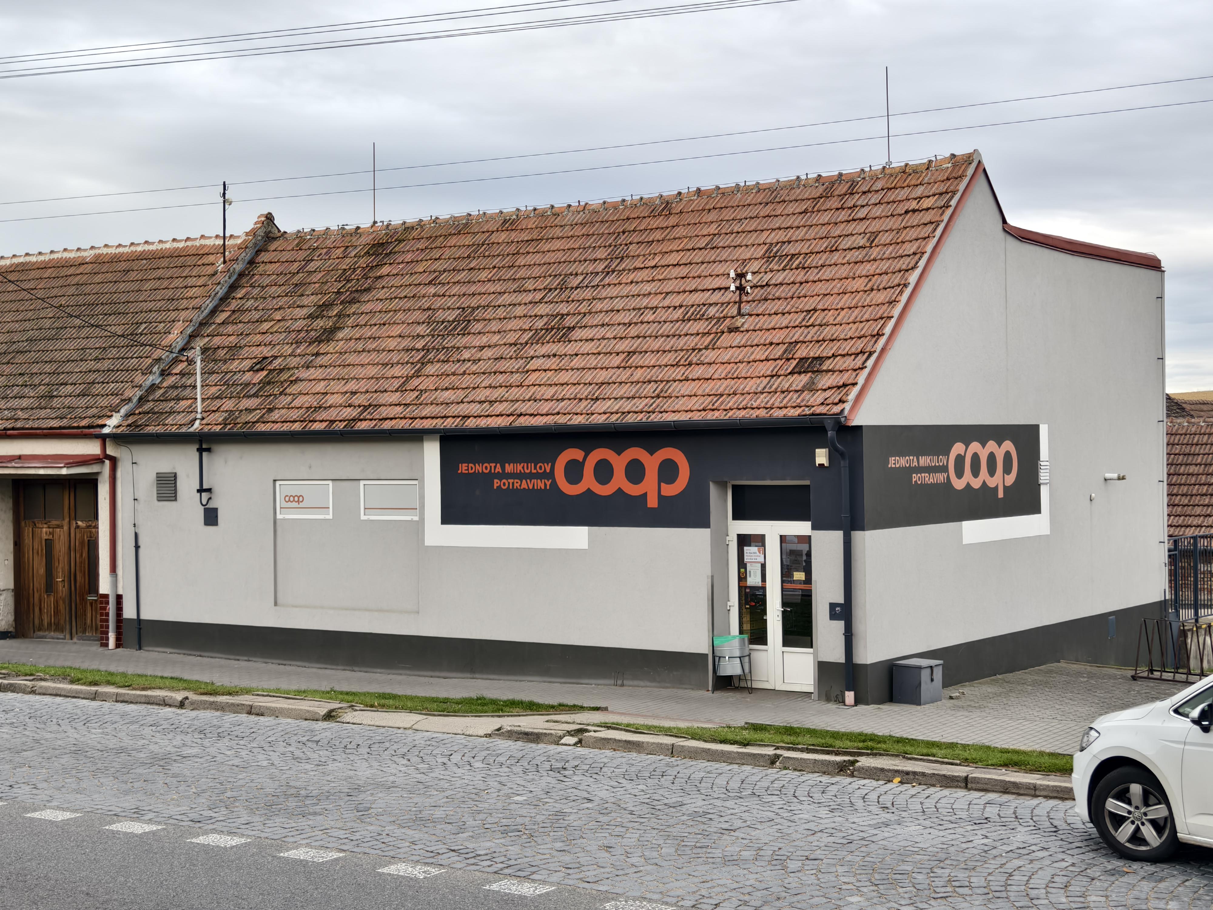 COOP - Jednota, spotřební družstvo v Mikulově