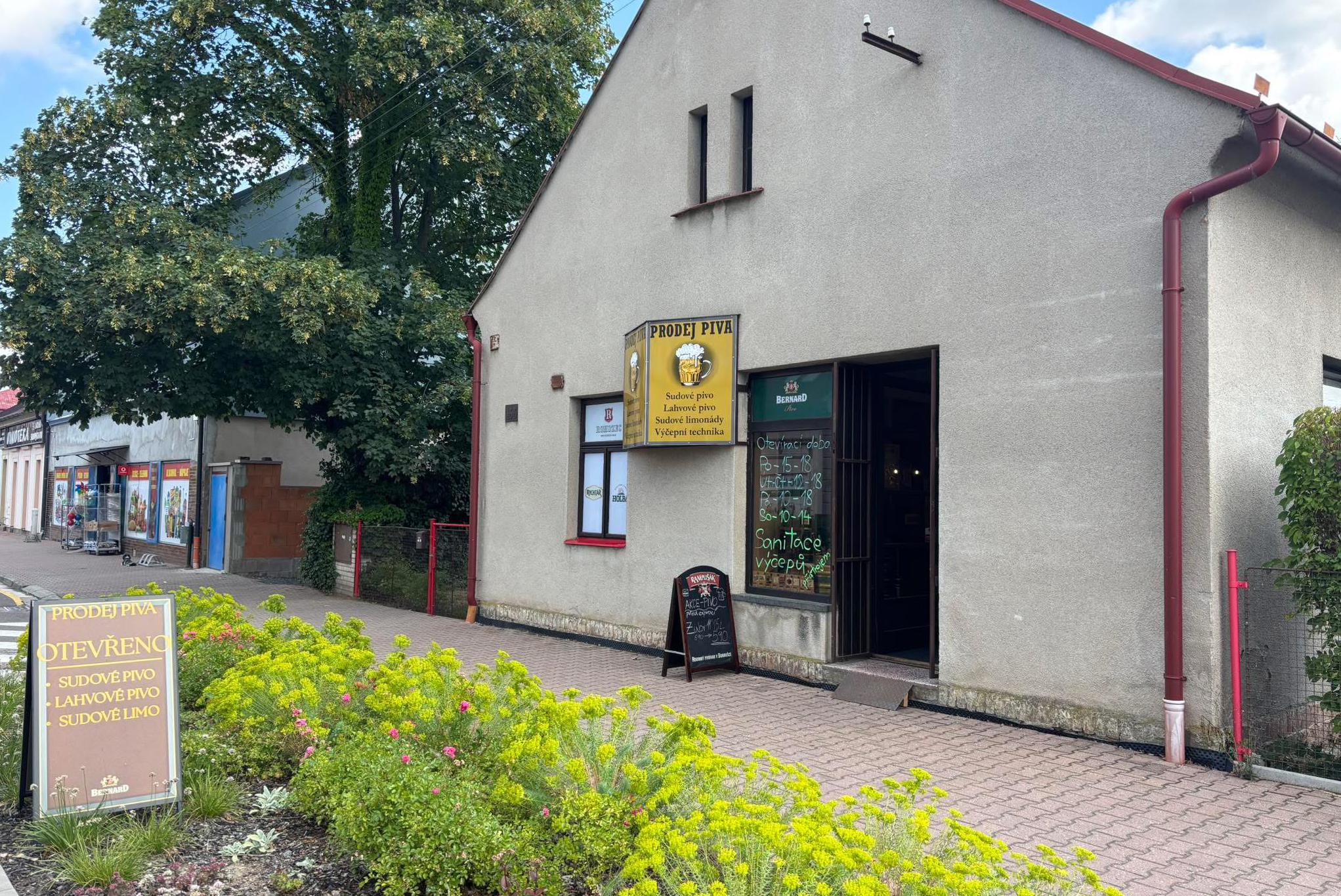 Prodej piva Slatiňany