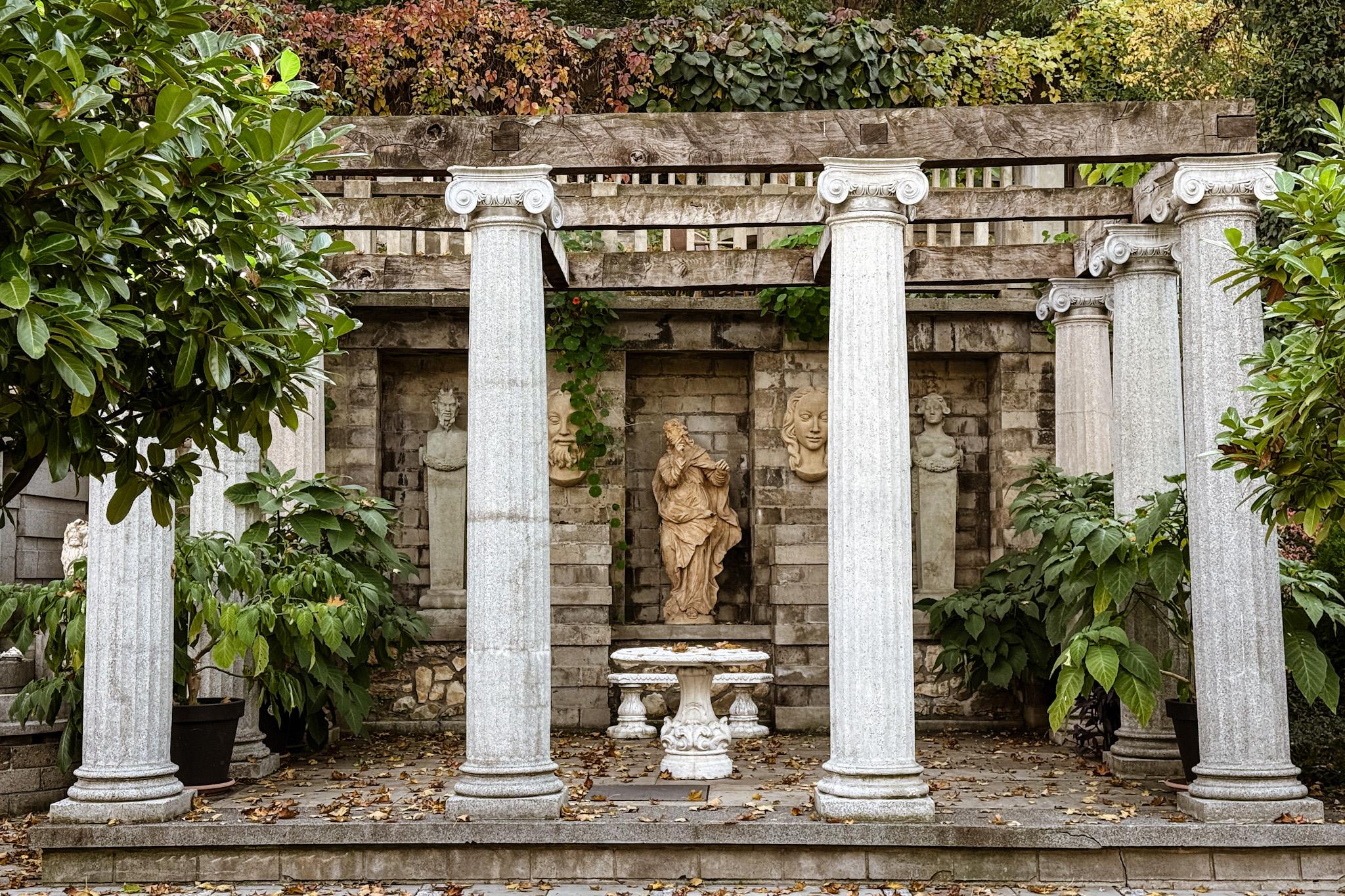 Umělecká zahrada v Praze Nuslích