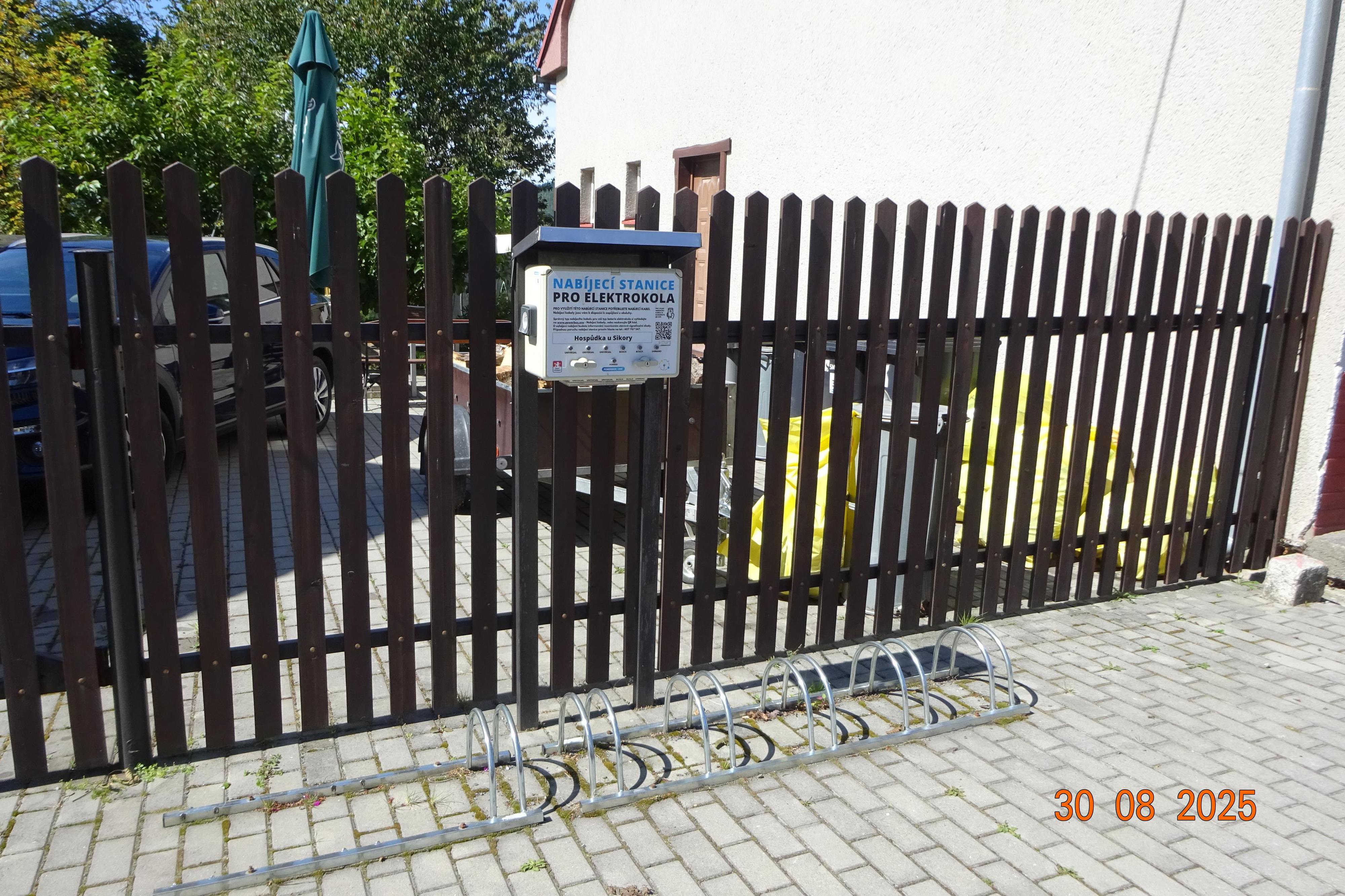 Nabíjecí stanice Hospoda U Sikory foto 4