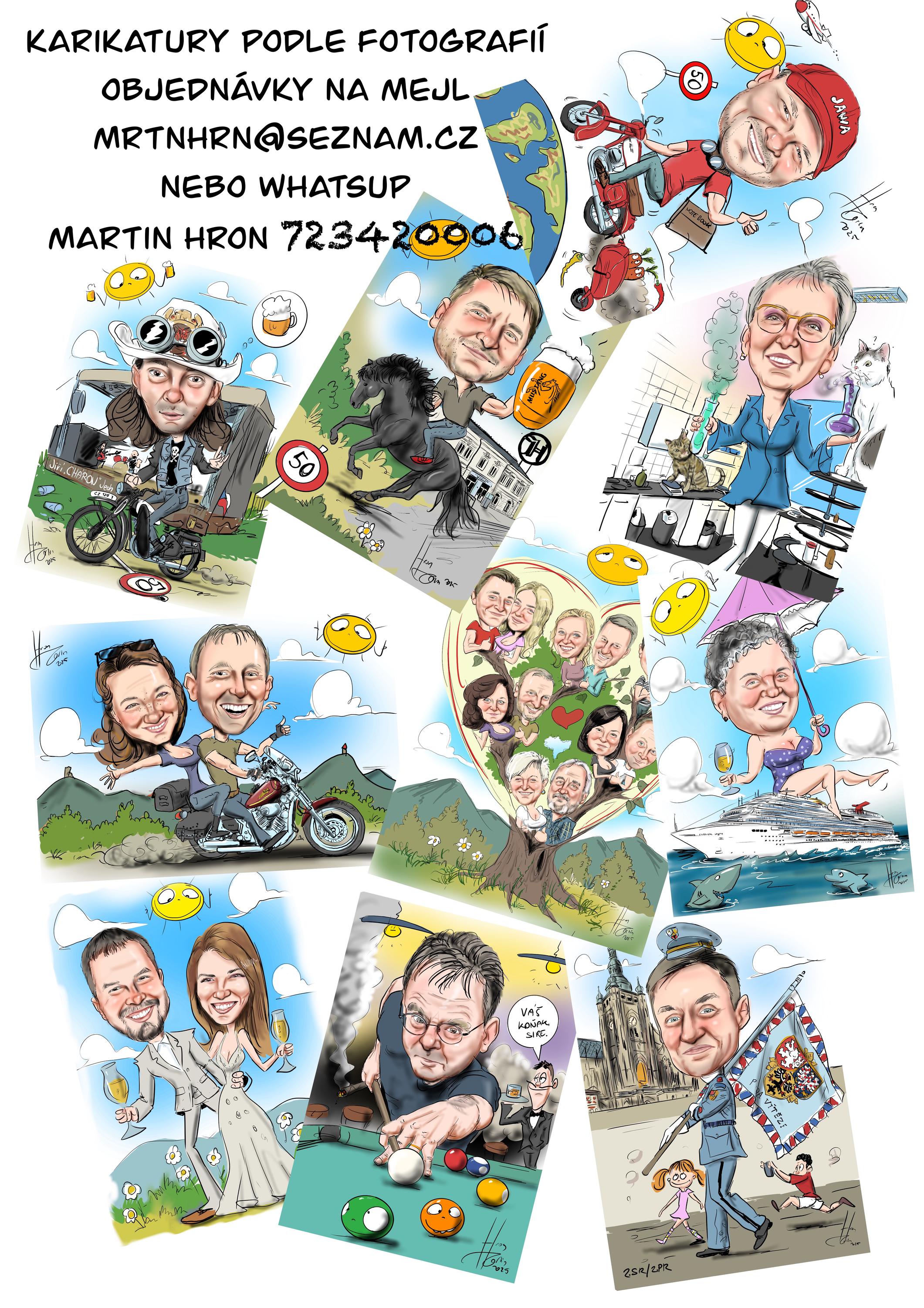 Karikaturista Ing. Martin Hron foto 2