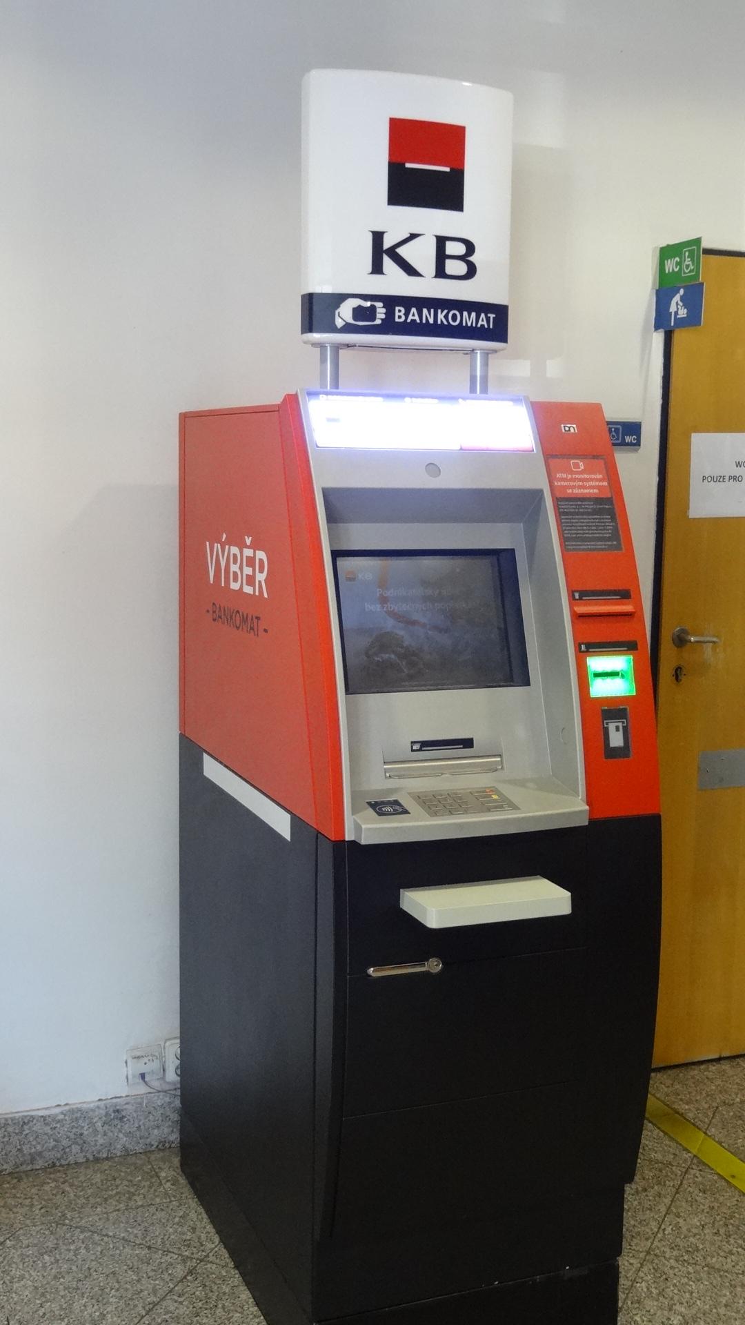 Bankomat Komerční banky foto 3
