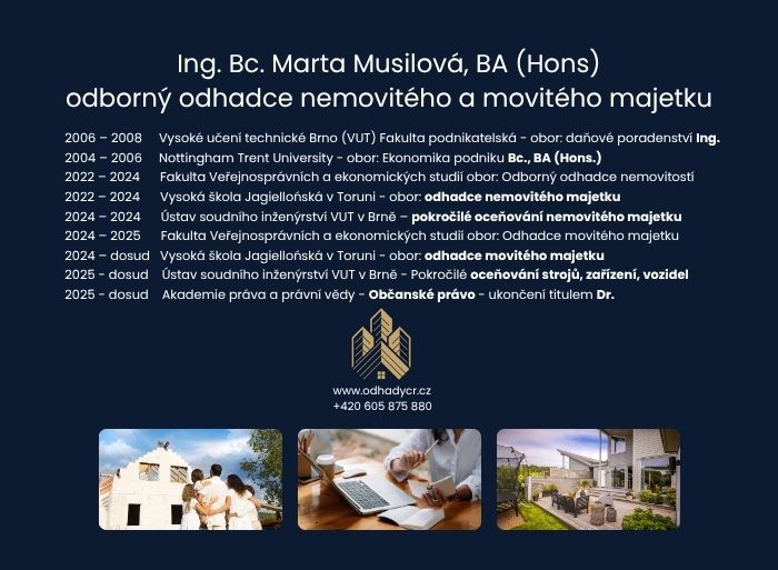 Ing. Marta Musilová, BA - Odborný odhadce foto 3