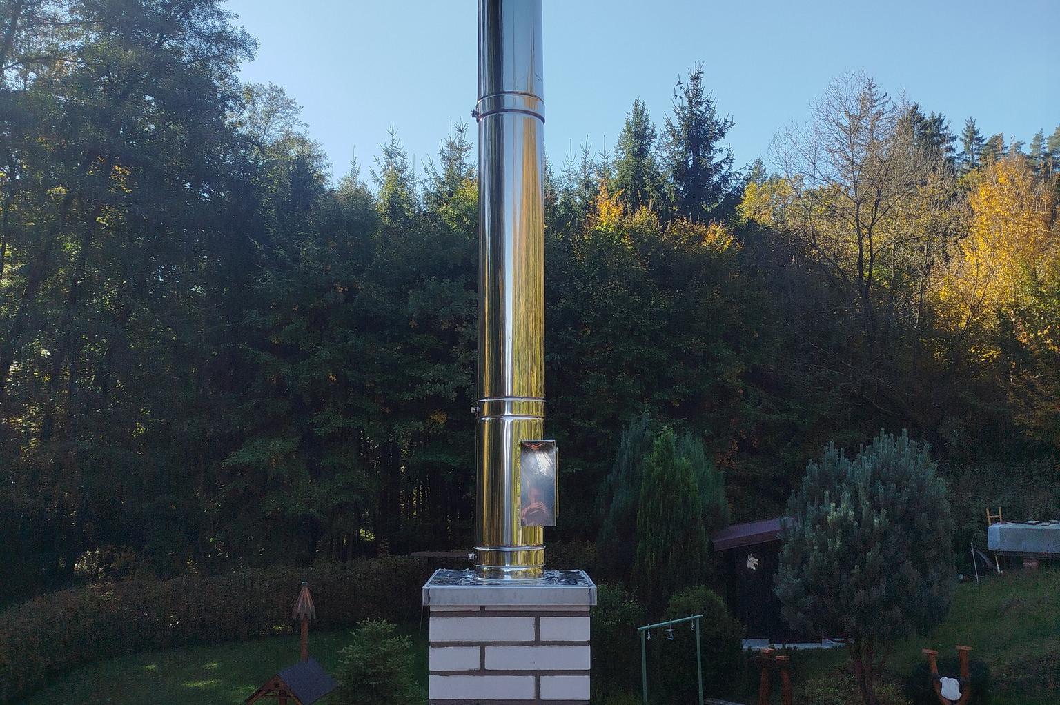 Frování vložkování komínů