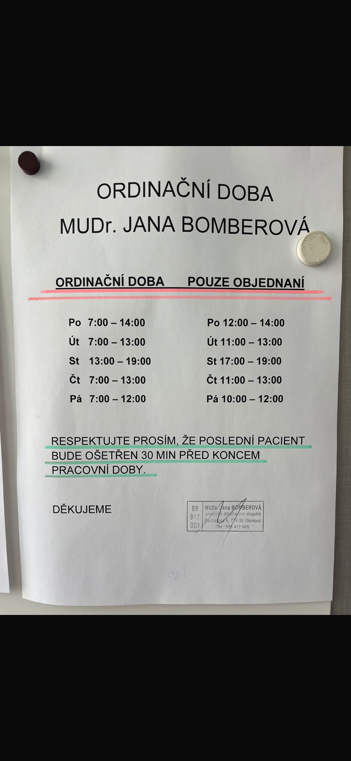 MUDr. Jana Bomberová foto 2