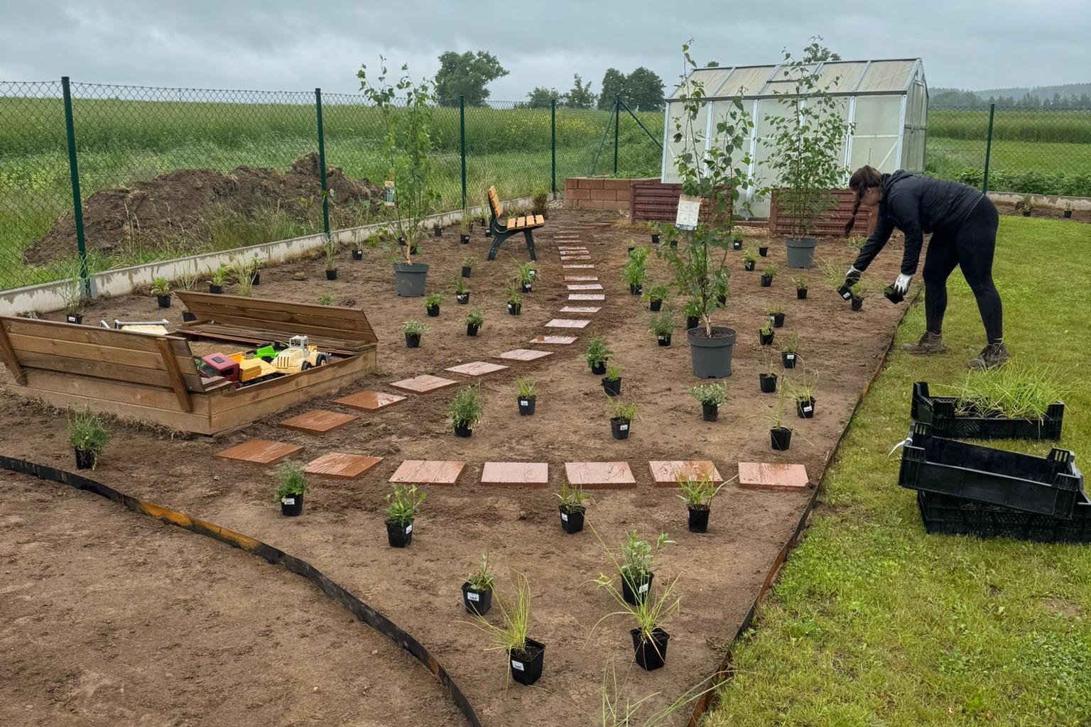 Štěpánka zahradnicí