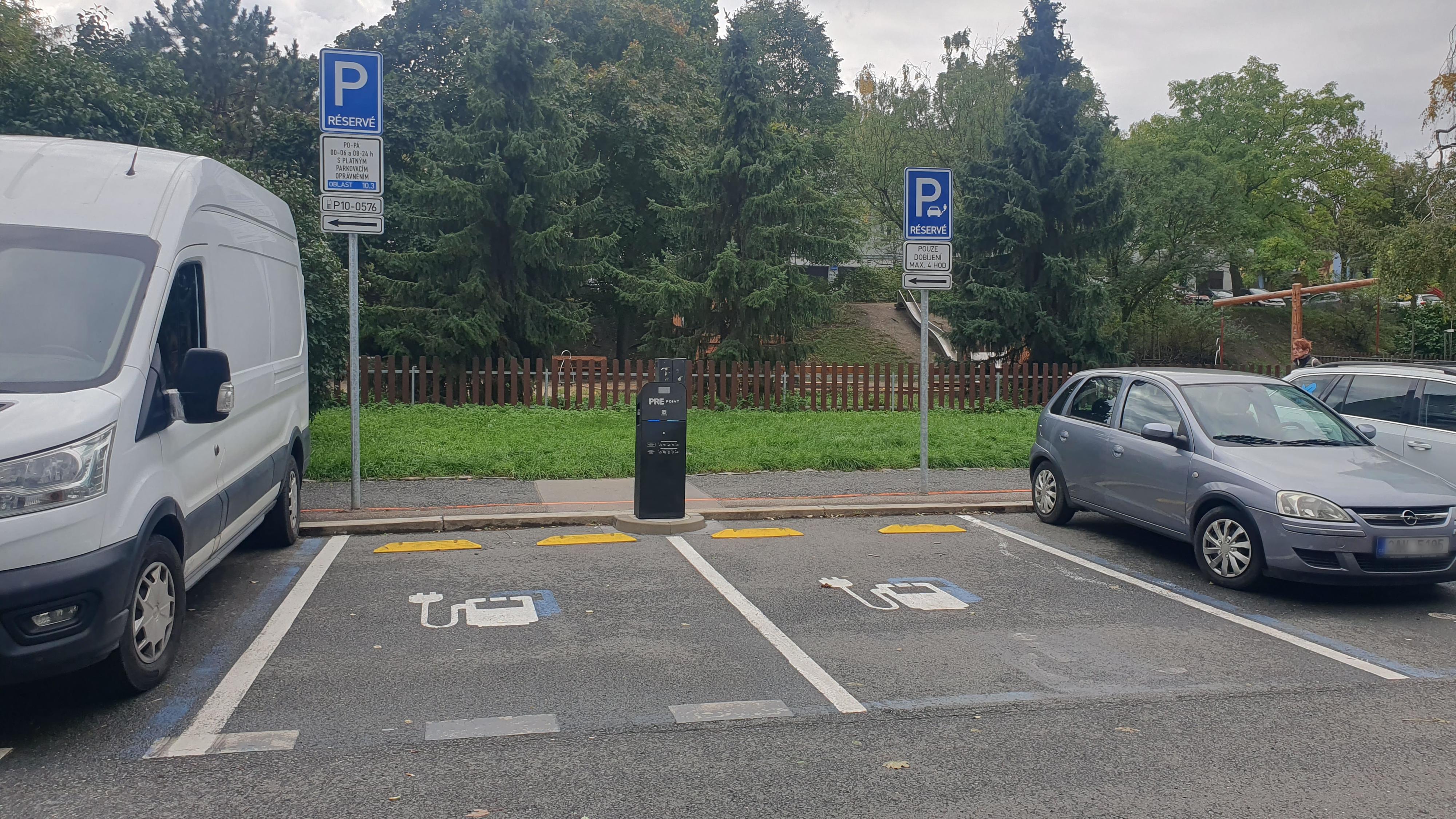 PREpoint - nabíjecí stanice PRE