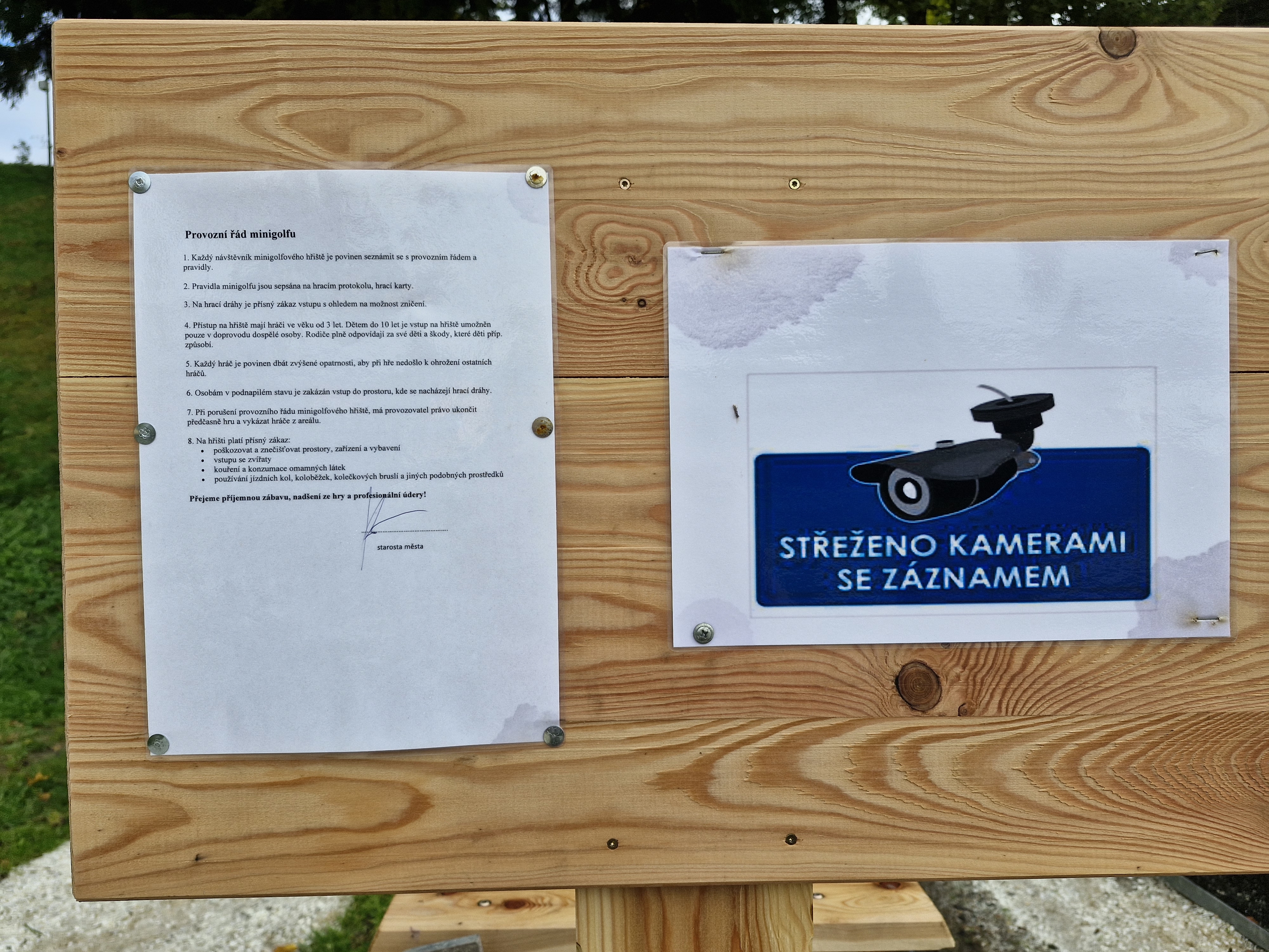 Minigolfové hřiště Staré město foto 4