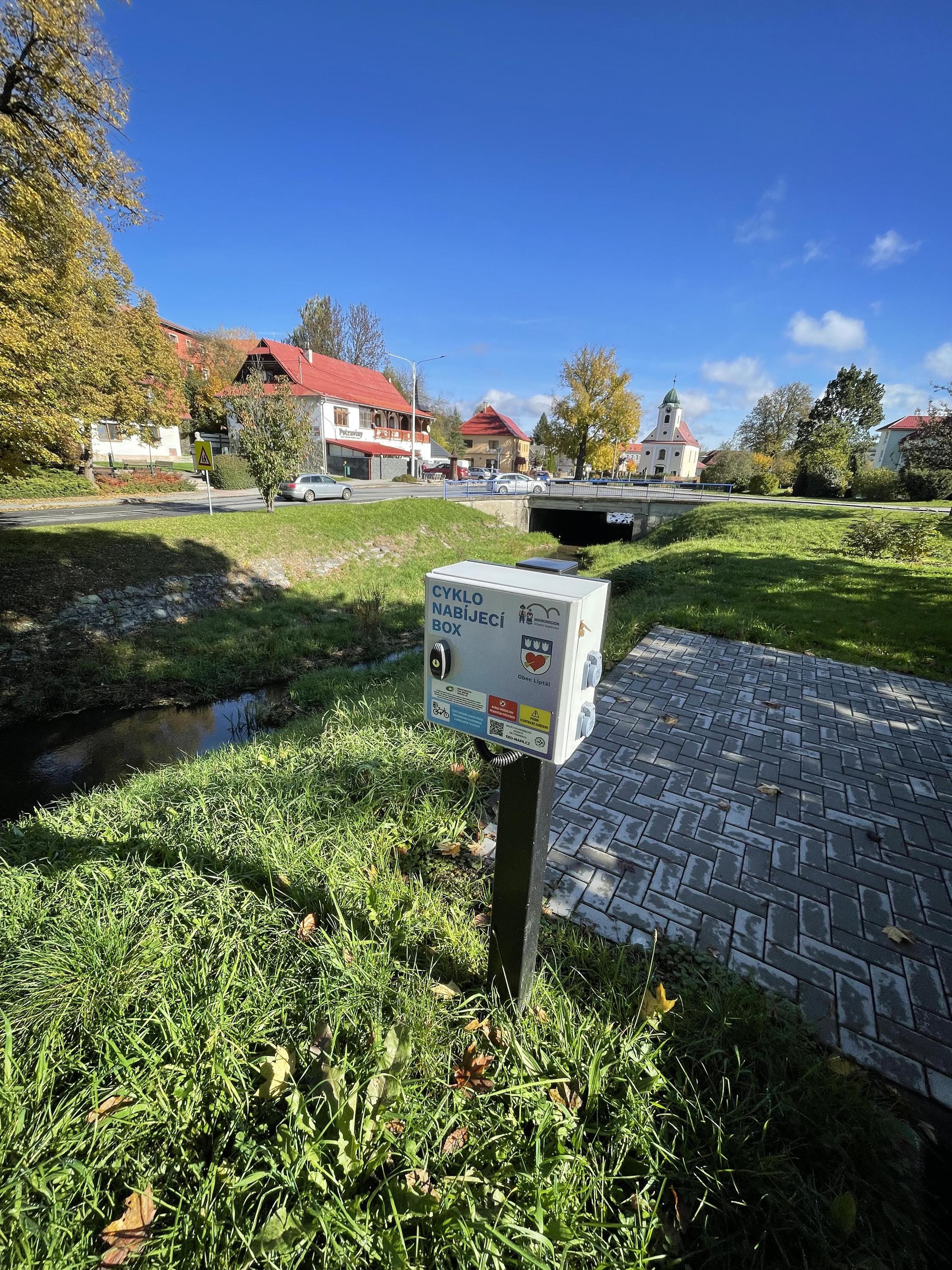 Nabíjecí stanice pro elektrokola Liptál foto 5
