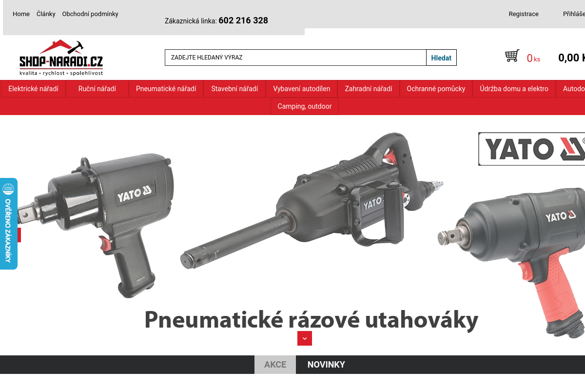 Shop-Nářadí.cz – ruční nářadí, Yato