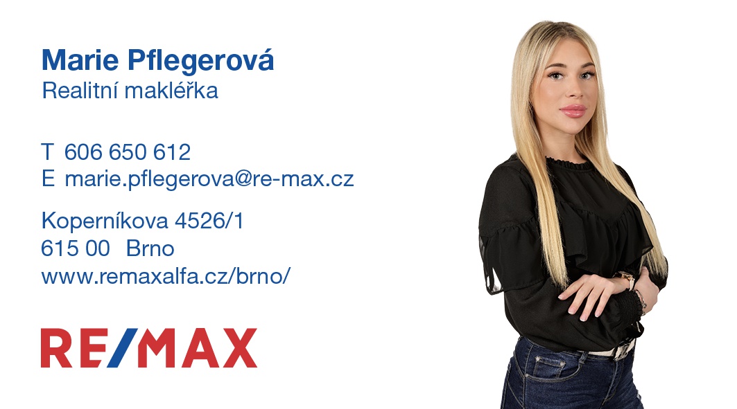 Marie Pflegerová, realitní makléř RE/MAX foto 2