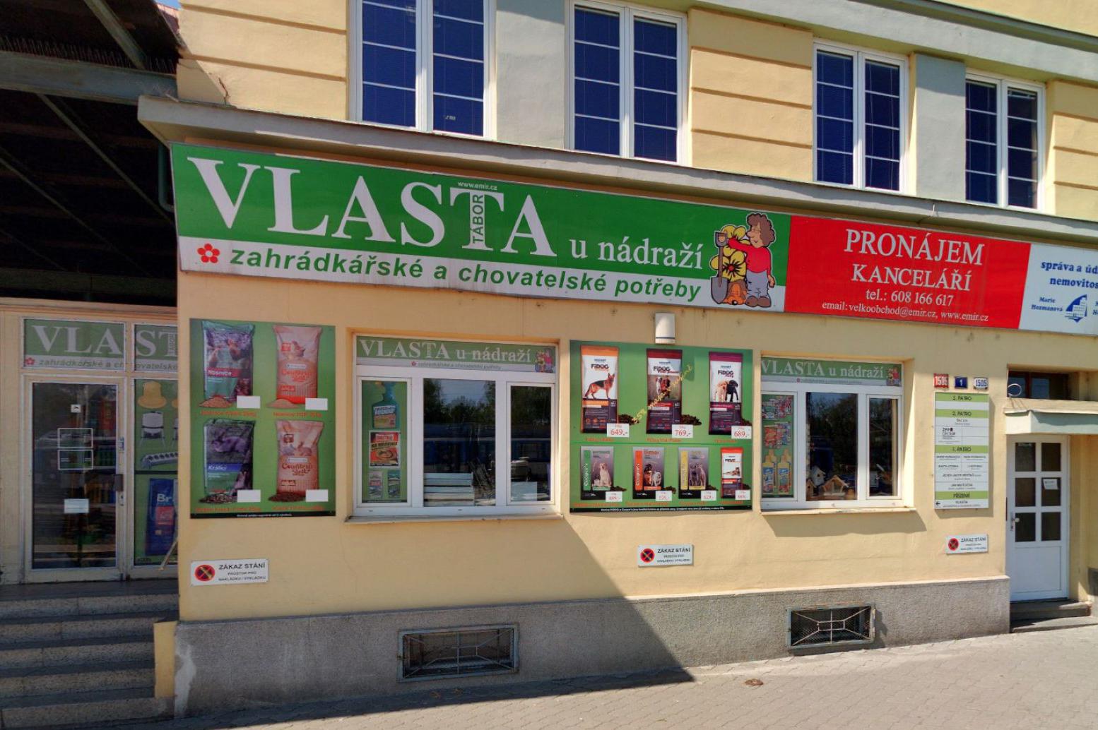 Obchod VLASTA u nádraží