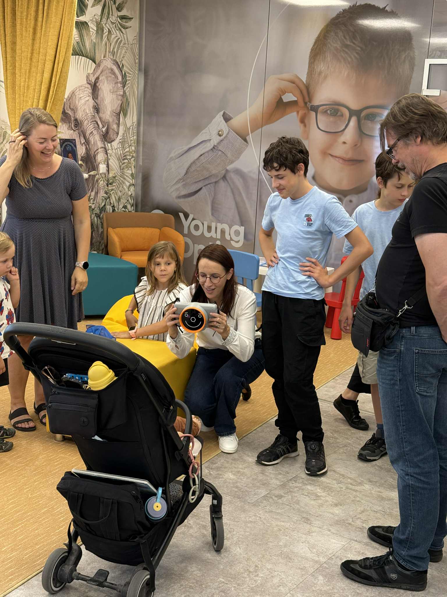 Screening zraku přístrojem Plusoptix