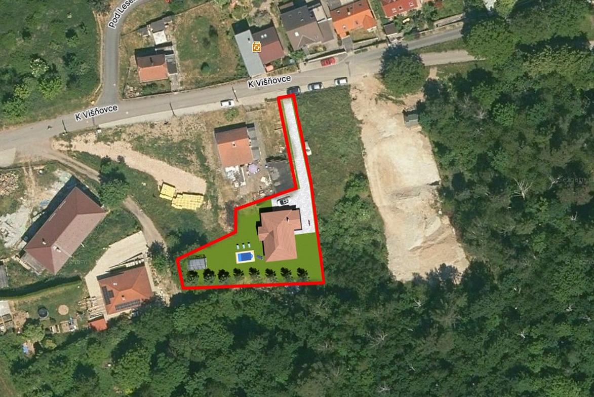 Stavební pozemek 1030 m2, Úholičky