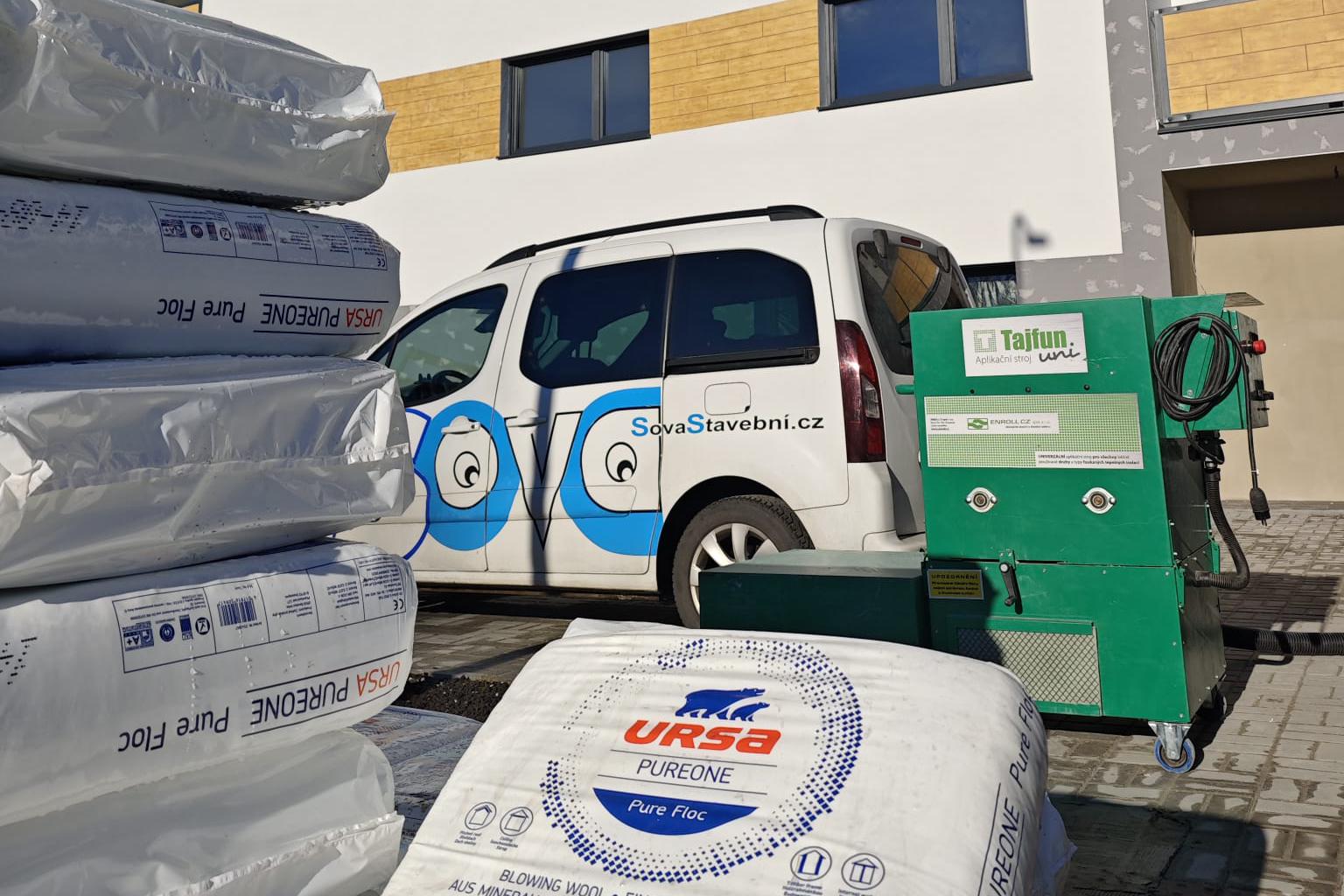 SOVA - foukaná izolace