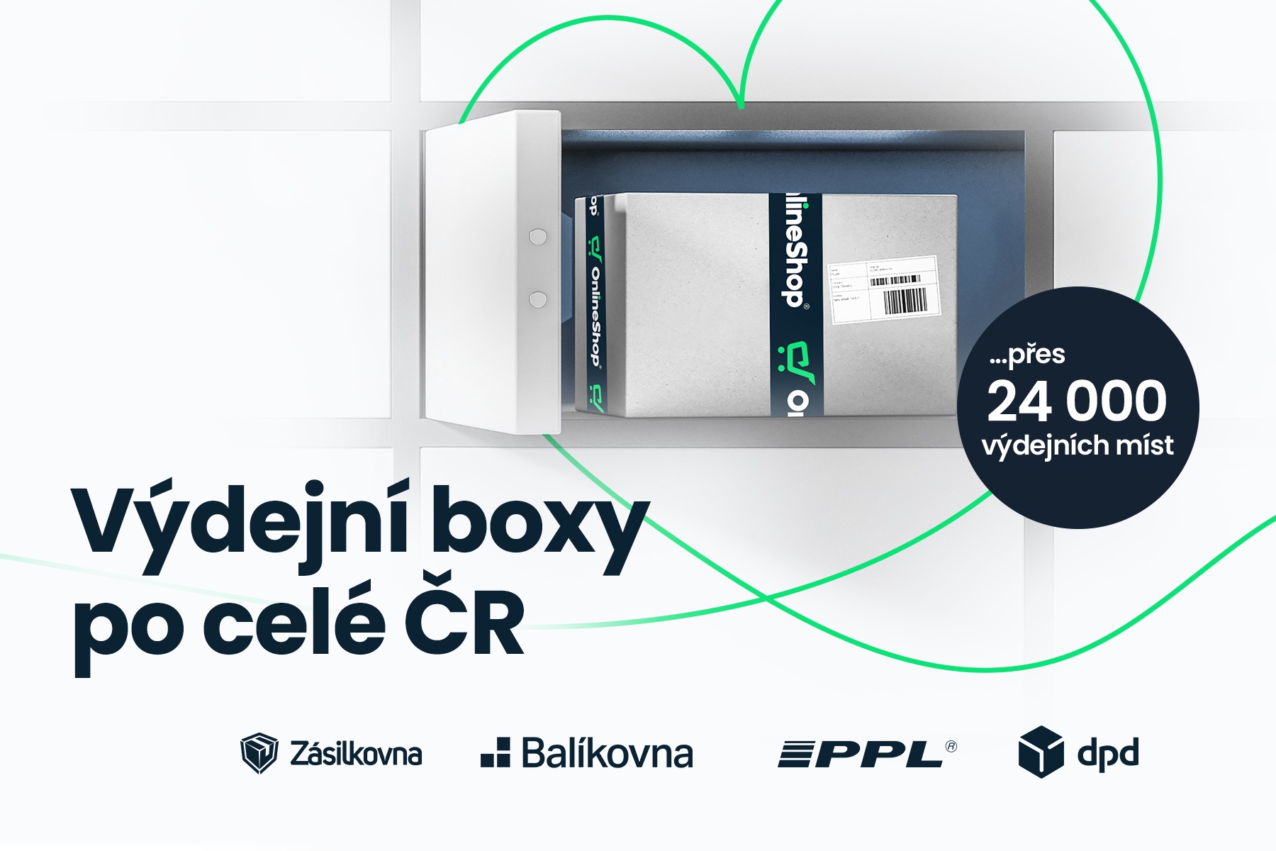 Objednávky k vyzvednutí KDEKOLIV!