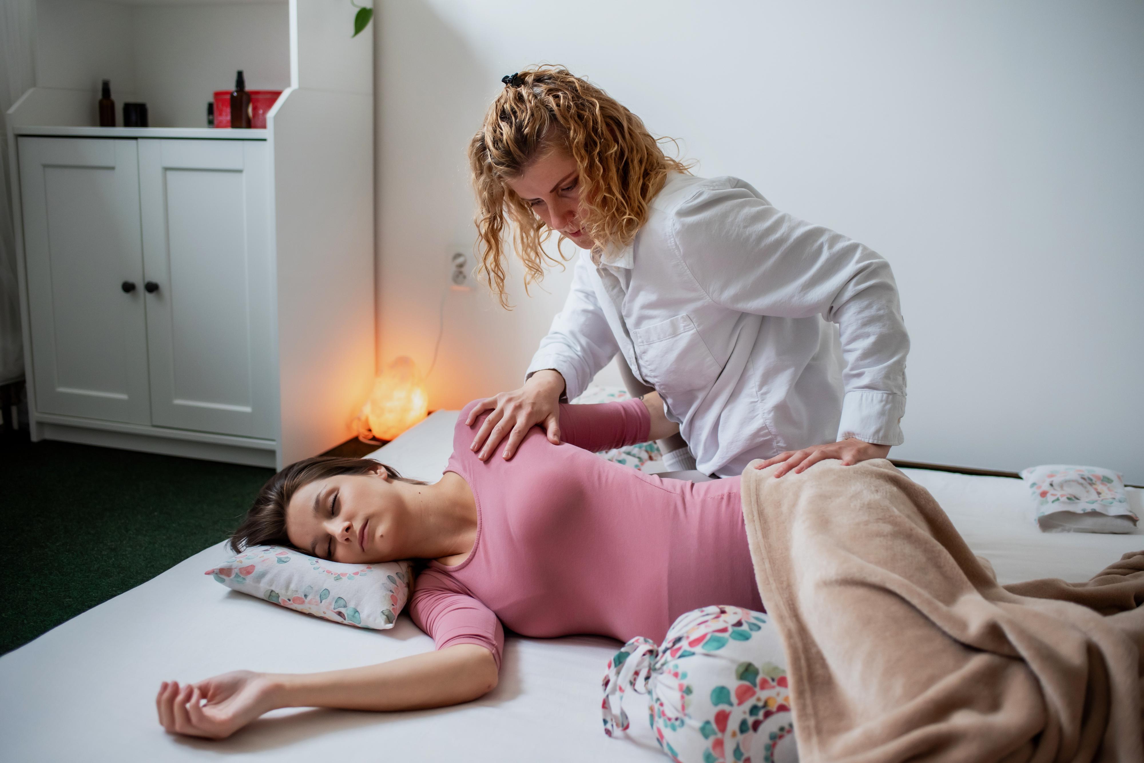 Těhotenské shiatsu