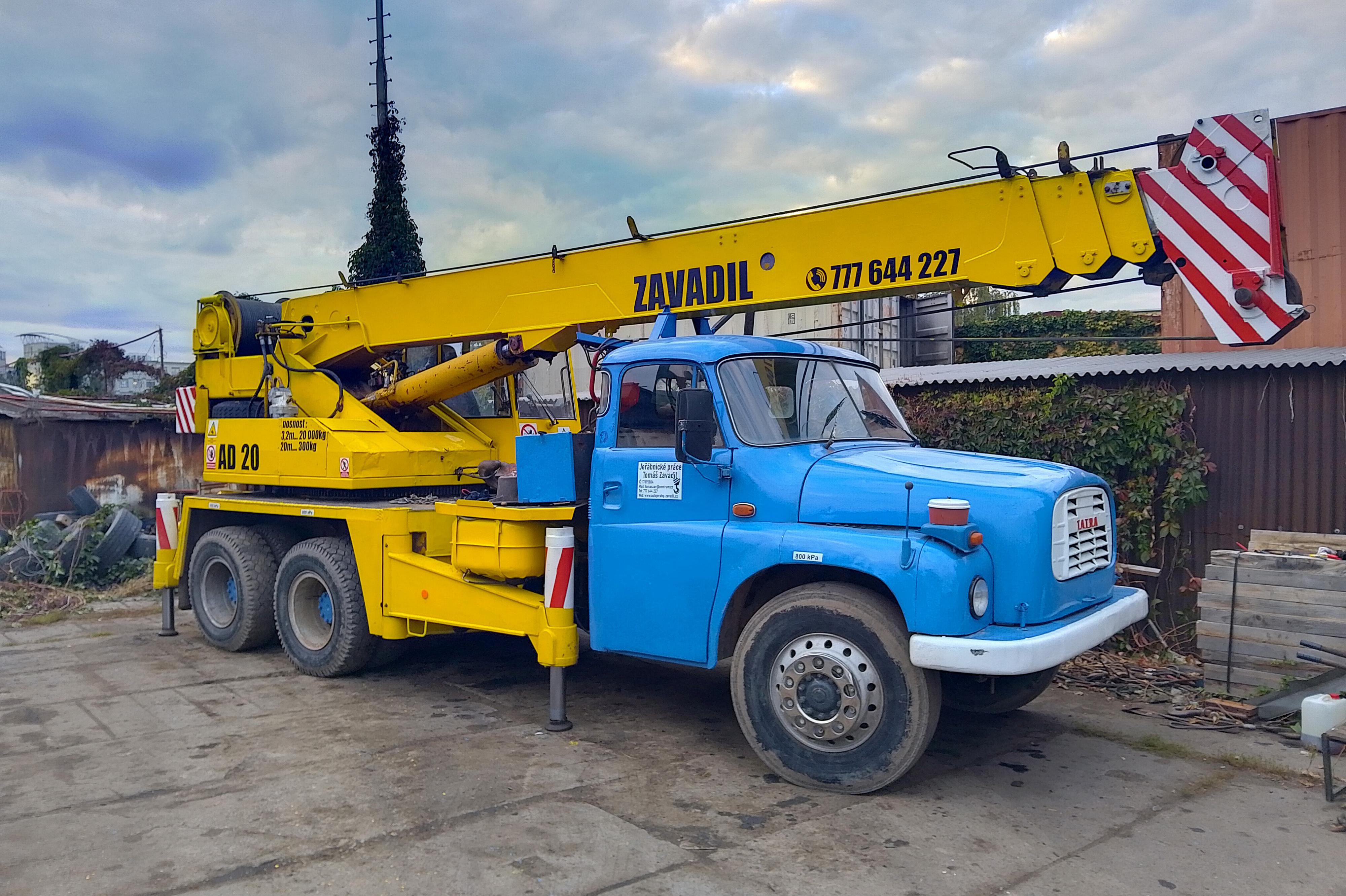 Jeřábnické práce Zavadil