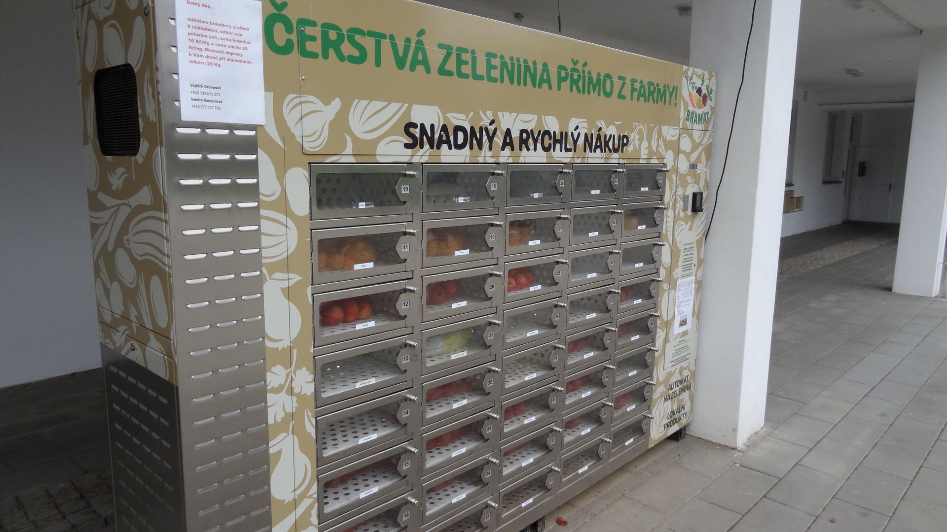 Bramat - automat na zeleninu foto 4