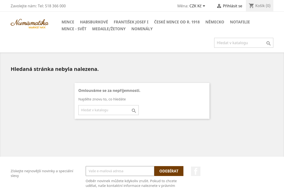 Numismatika.marketmix.cz foto 1