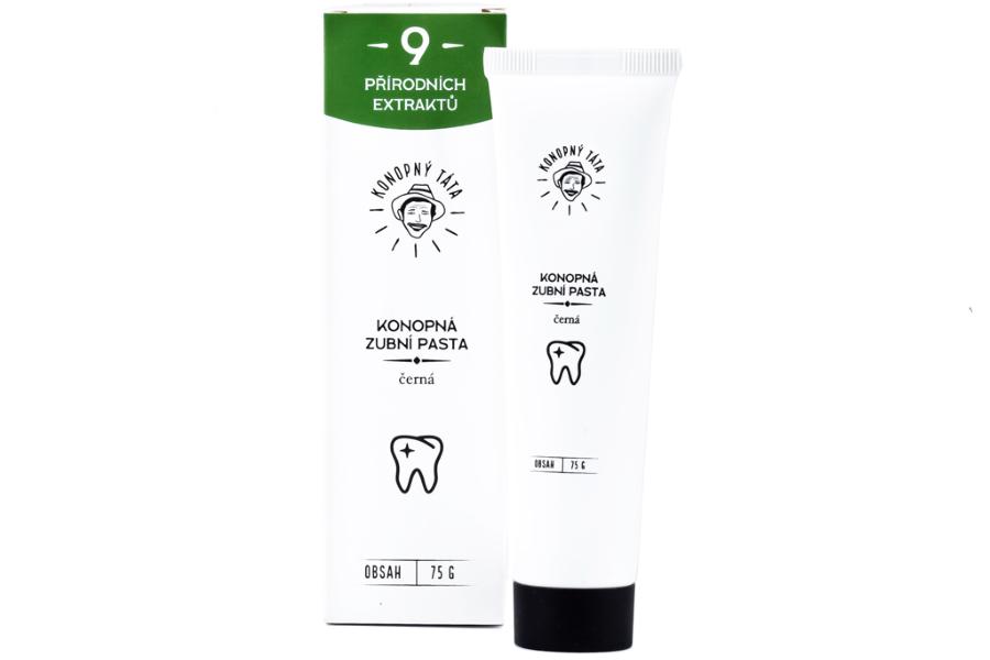 Konopná zubní pasta nabízí přírodní péči o ústa