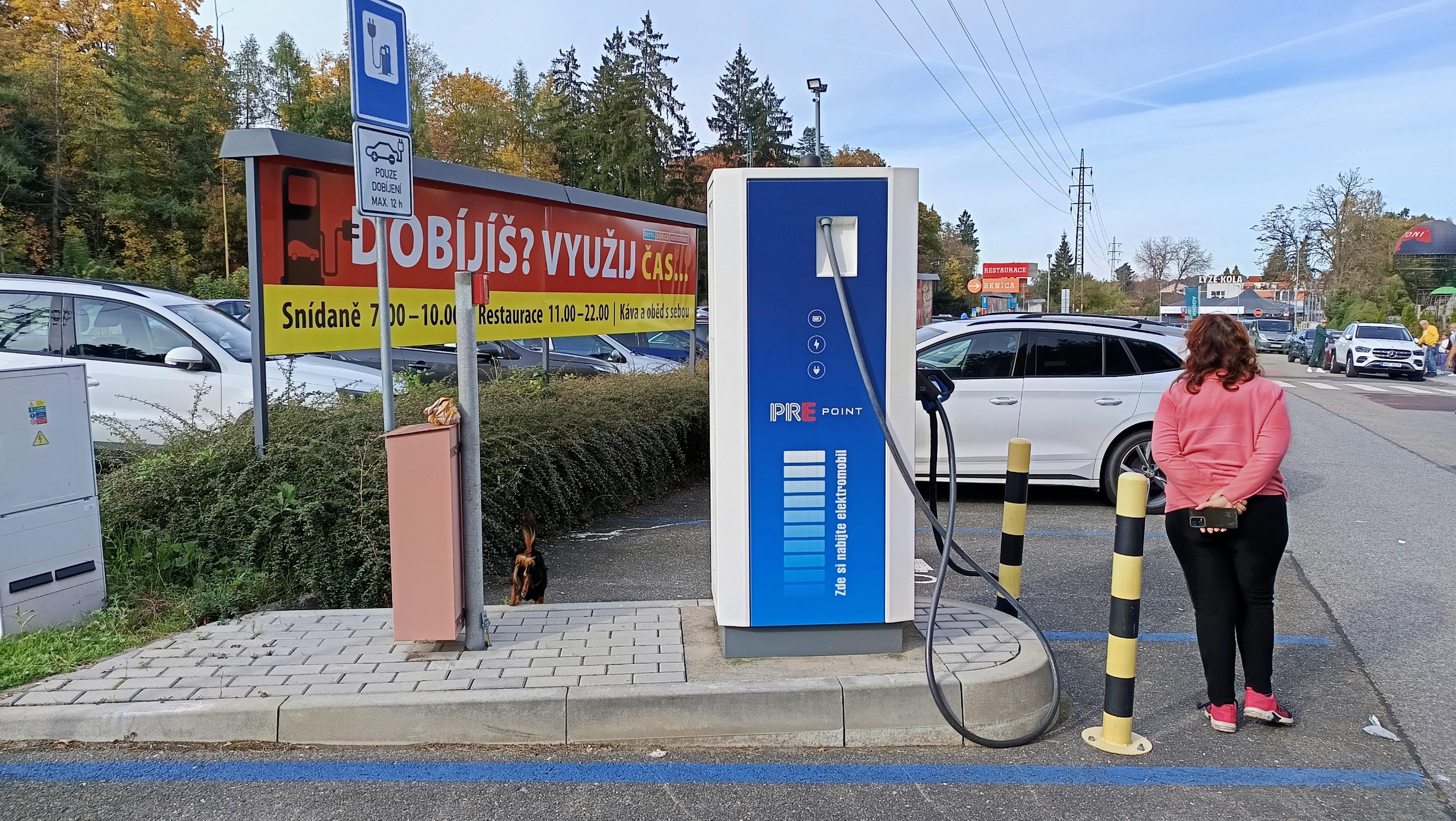 PREpoint - nabíjecí stanice PRE
