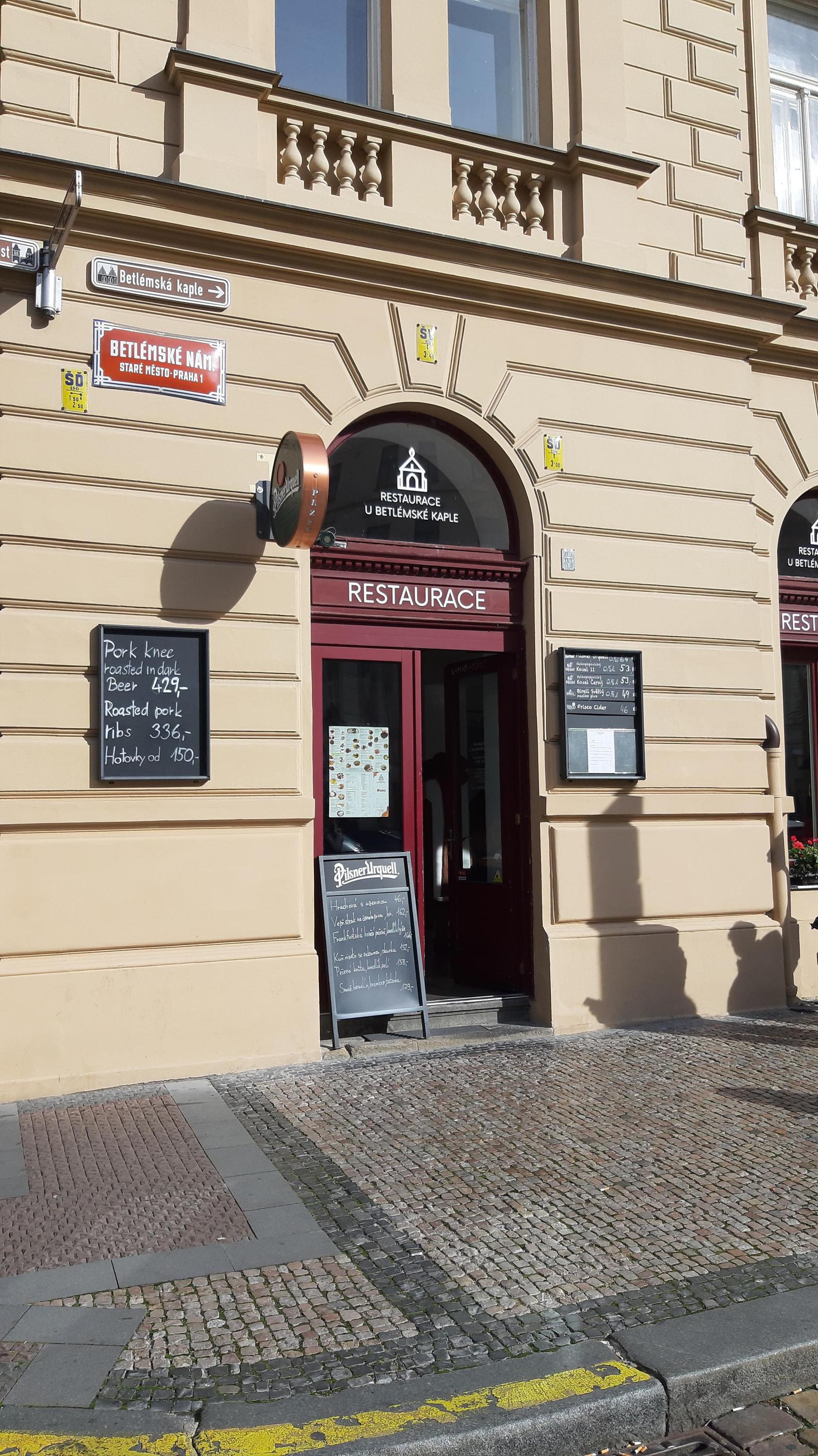 Restaurace U Betlémské kaple foto 6