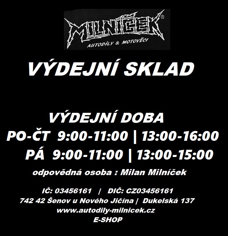 AUTODÍLY MOTOVĚCI-MILNÍČEK foto 1
