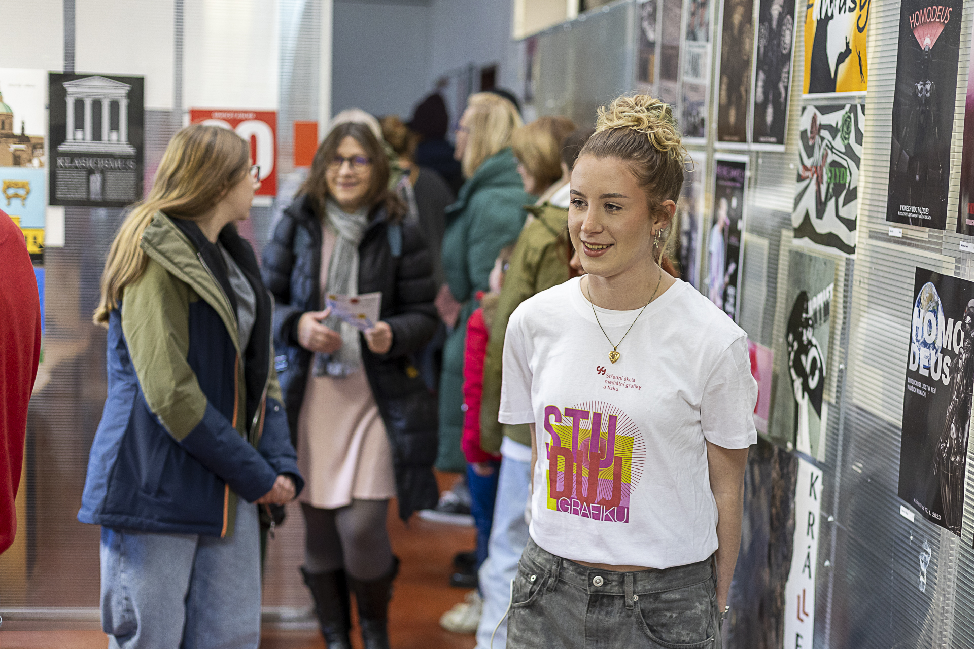 DenOtevřenýchDveří na Grafické Škole v  Letňanech