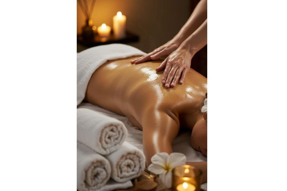 Thajská masáž zad a šíje tygří masti