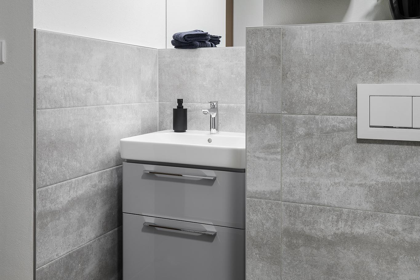 Katalog obkladů a dlažeb v dekoru beton