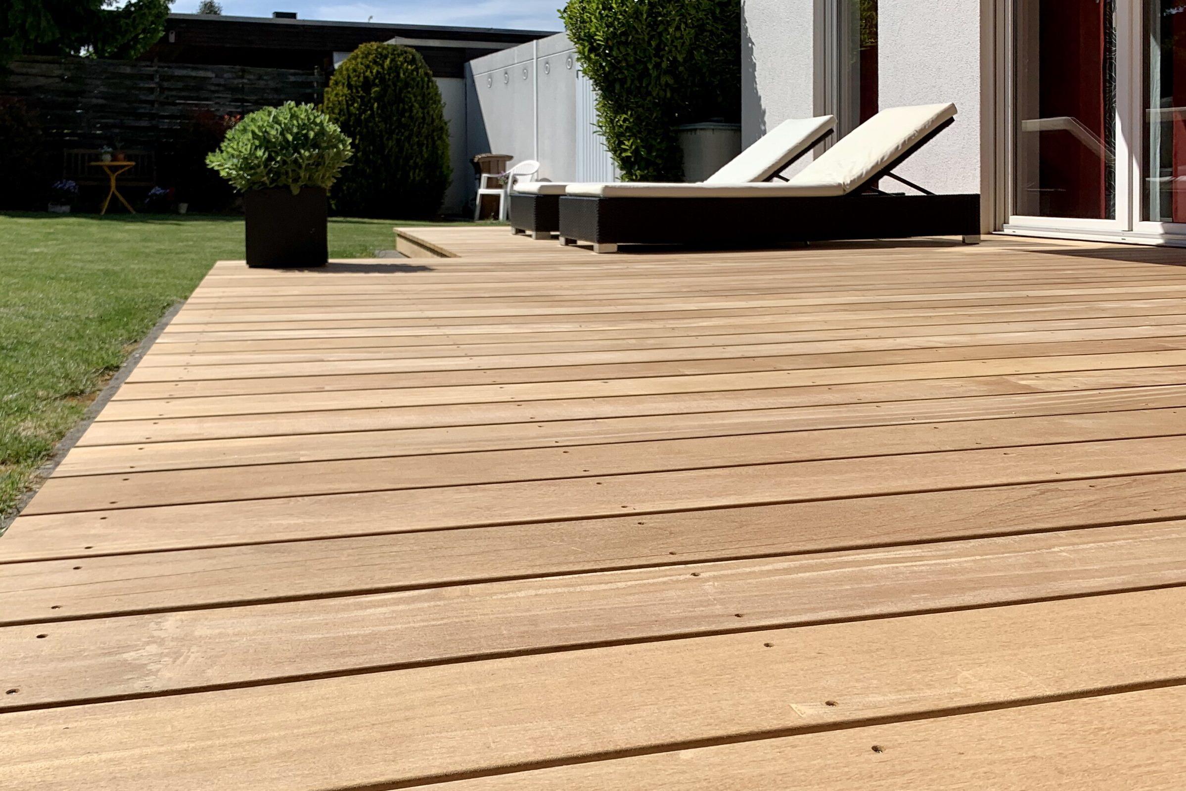 Terasy GARAPA - dřevěná terasa