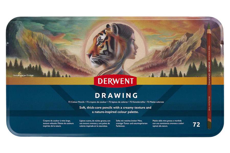 derwent Drawing 72ks