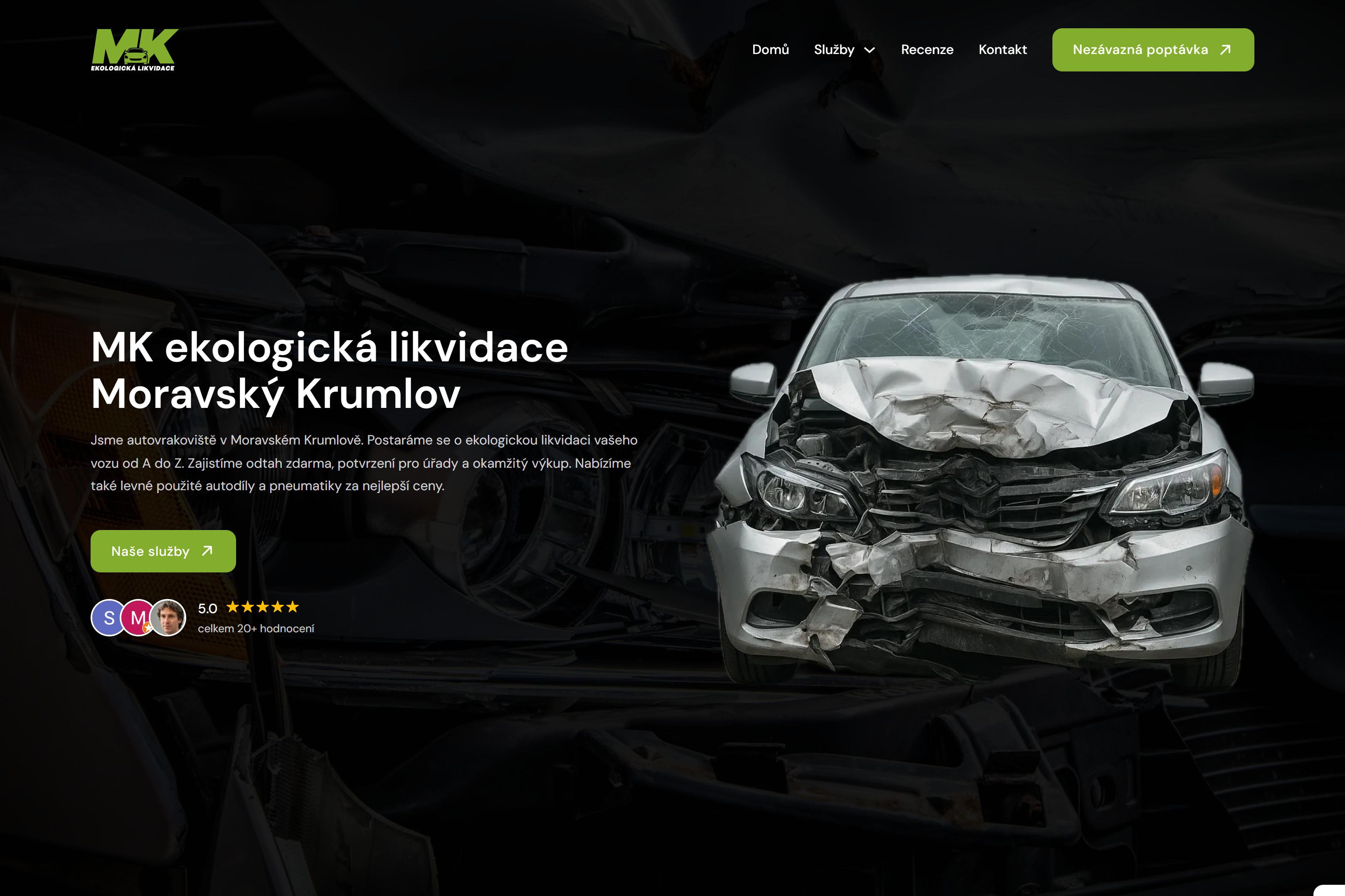 Ekologická likvidace vozidel - Iva Suchomelová foto 1