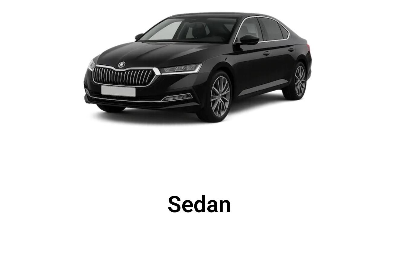 Taxi z / na Letiště - Sedan