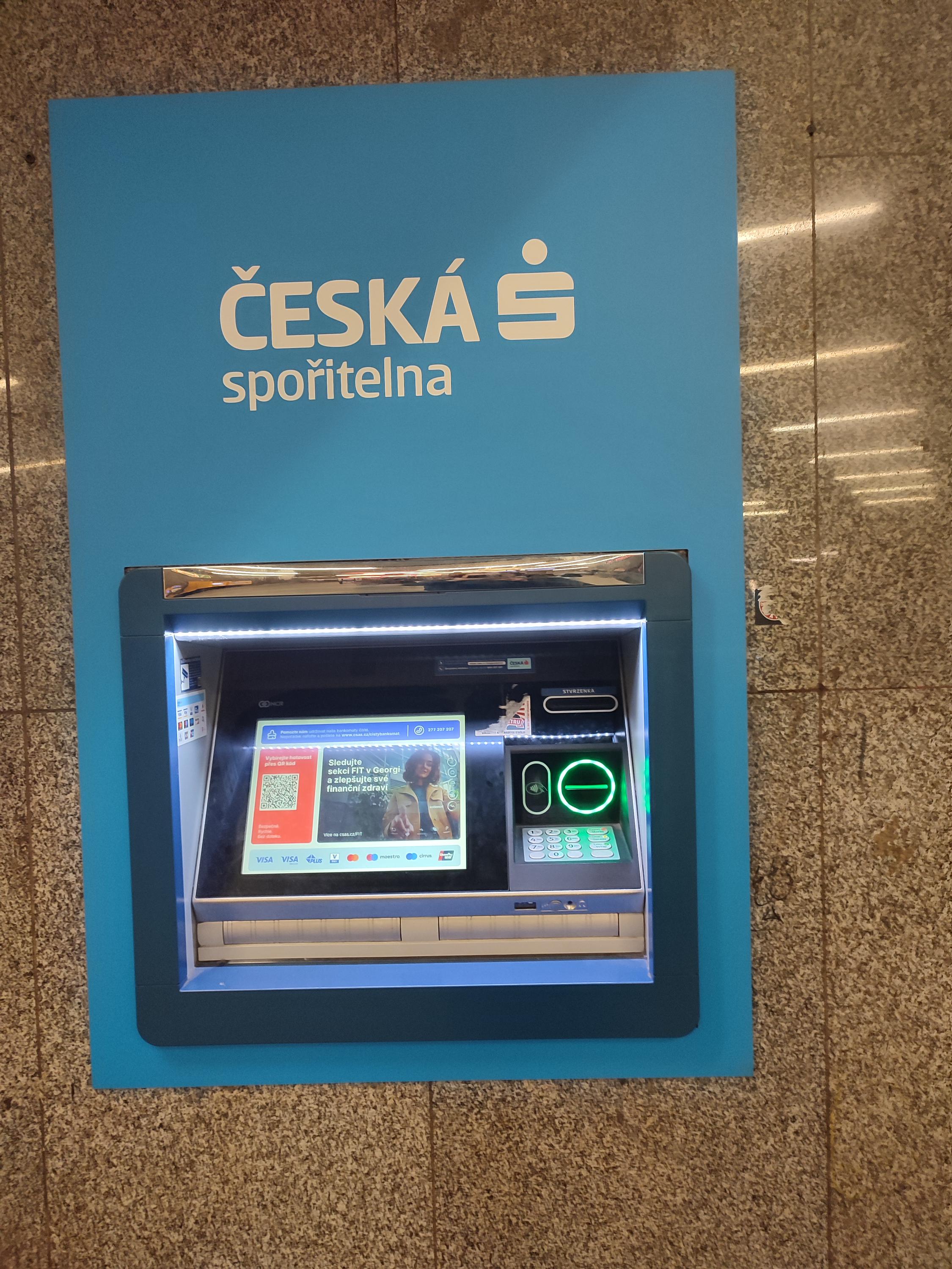 Bankomat České spořitelny foto 3