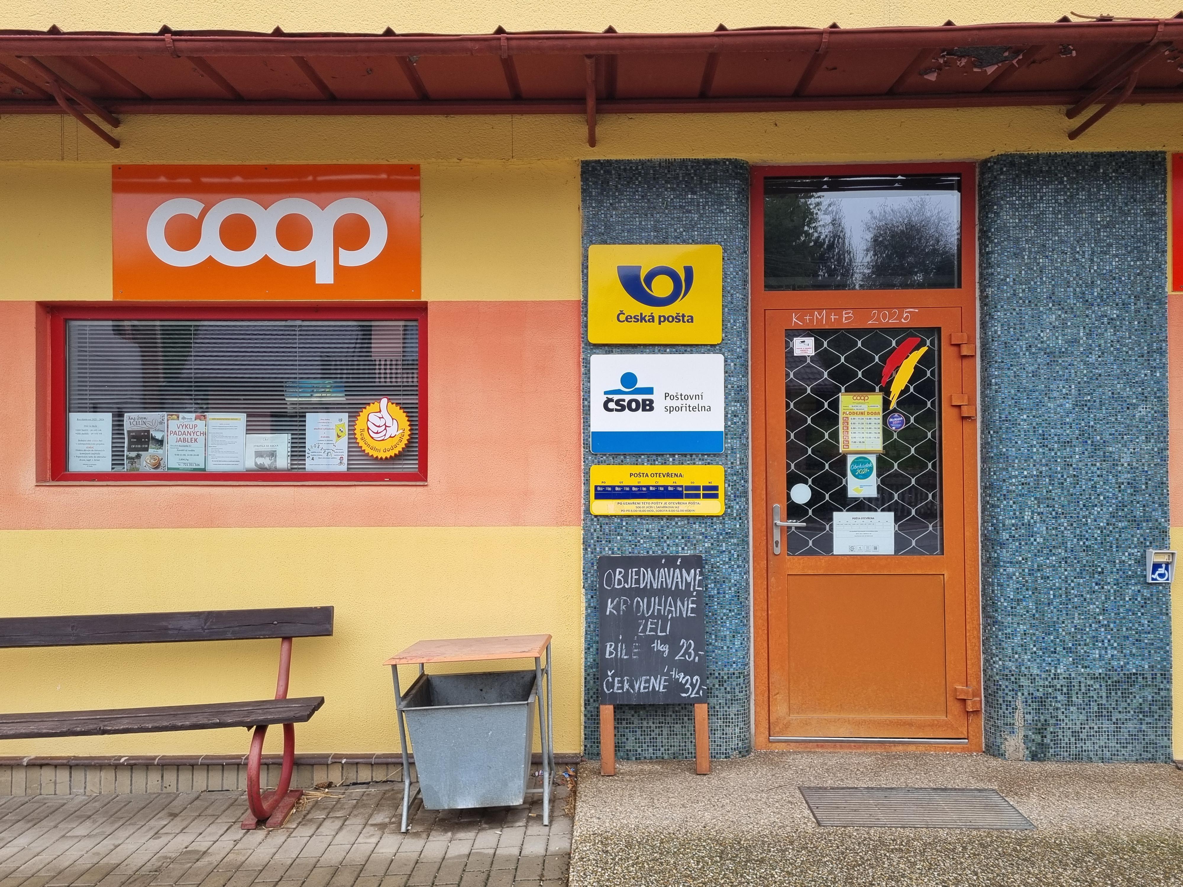 Pošta Slatiny u Jičína